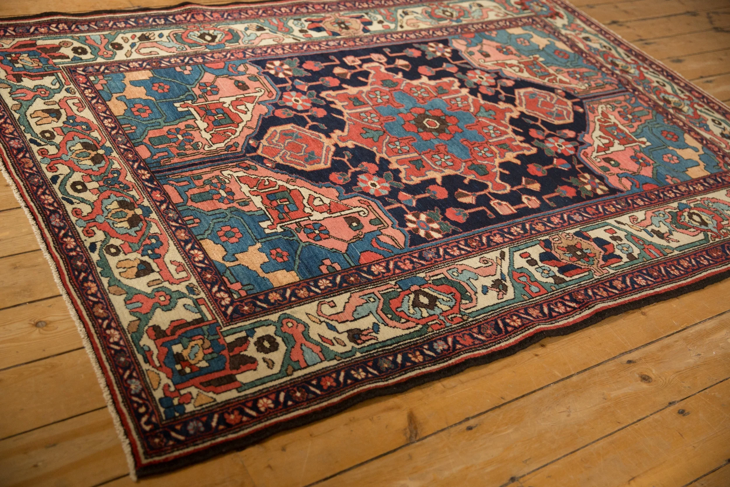 5x7 Vintage Bakhtiari Rug - Image 6