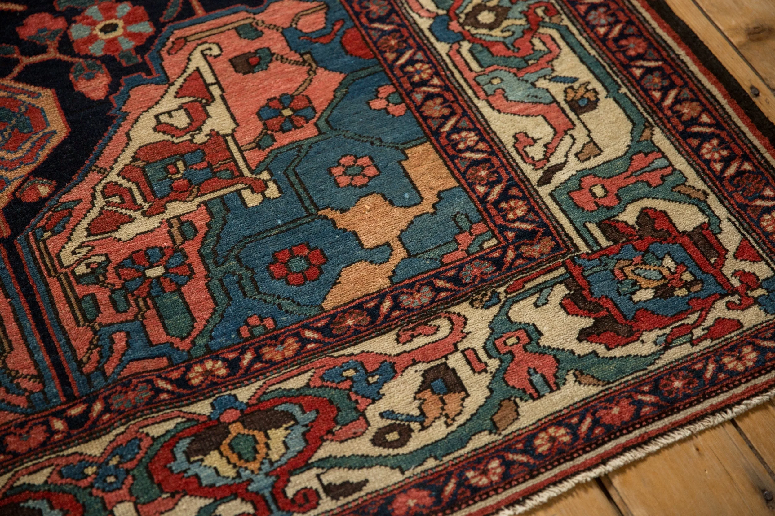 5x7 Vintage Bakhtiari Rug - Image 8