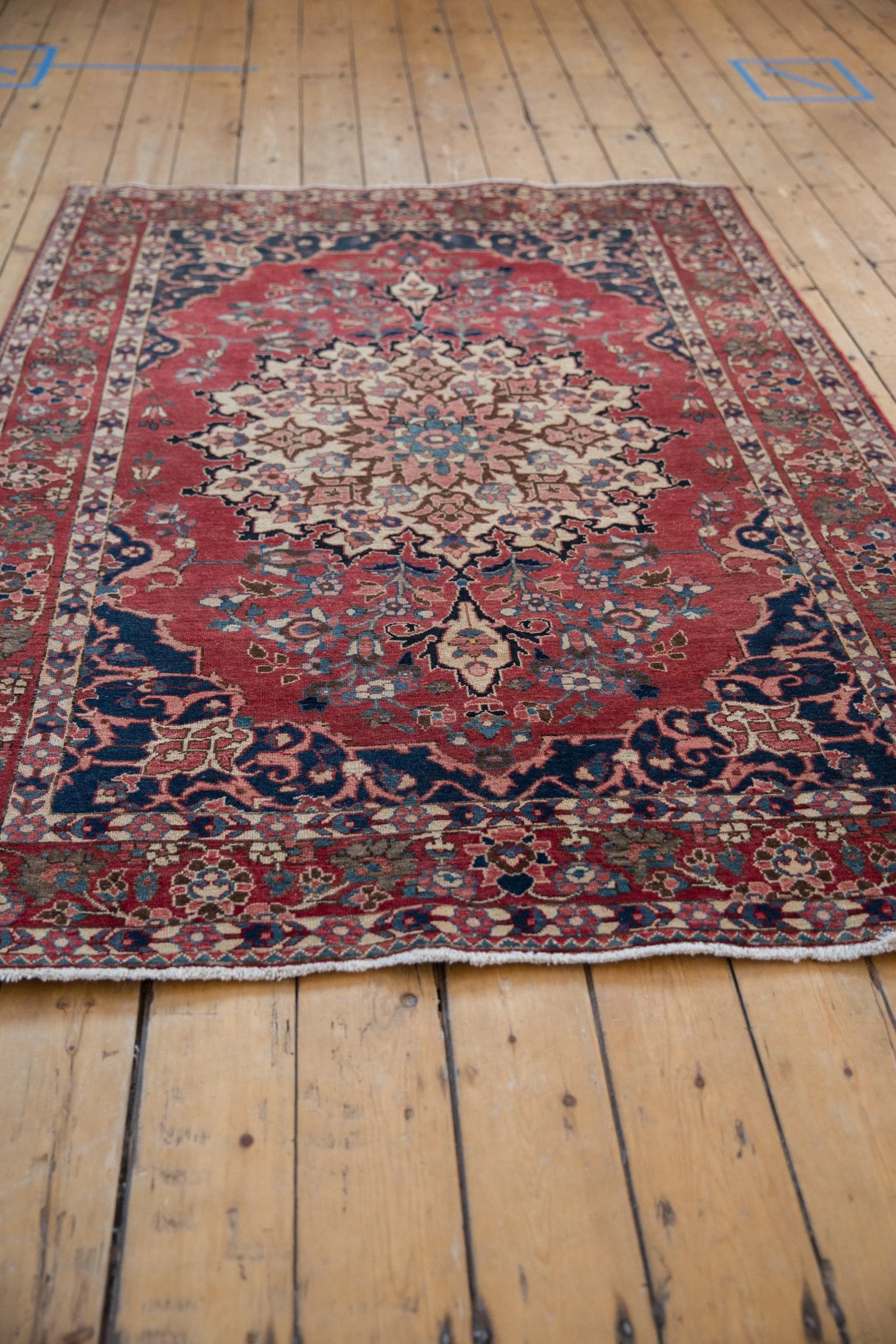 5x7 Vintage Baktiari Rug - Image 6