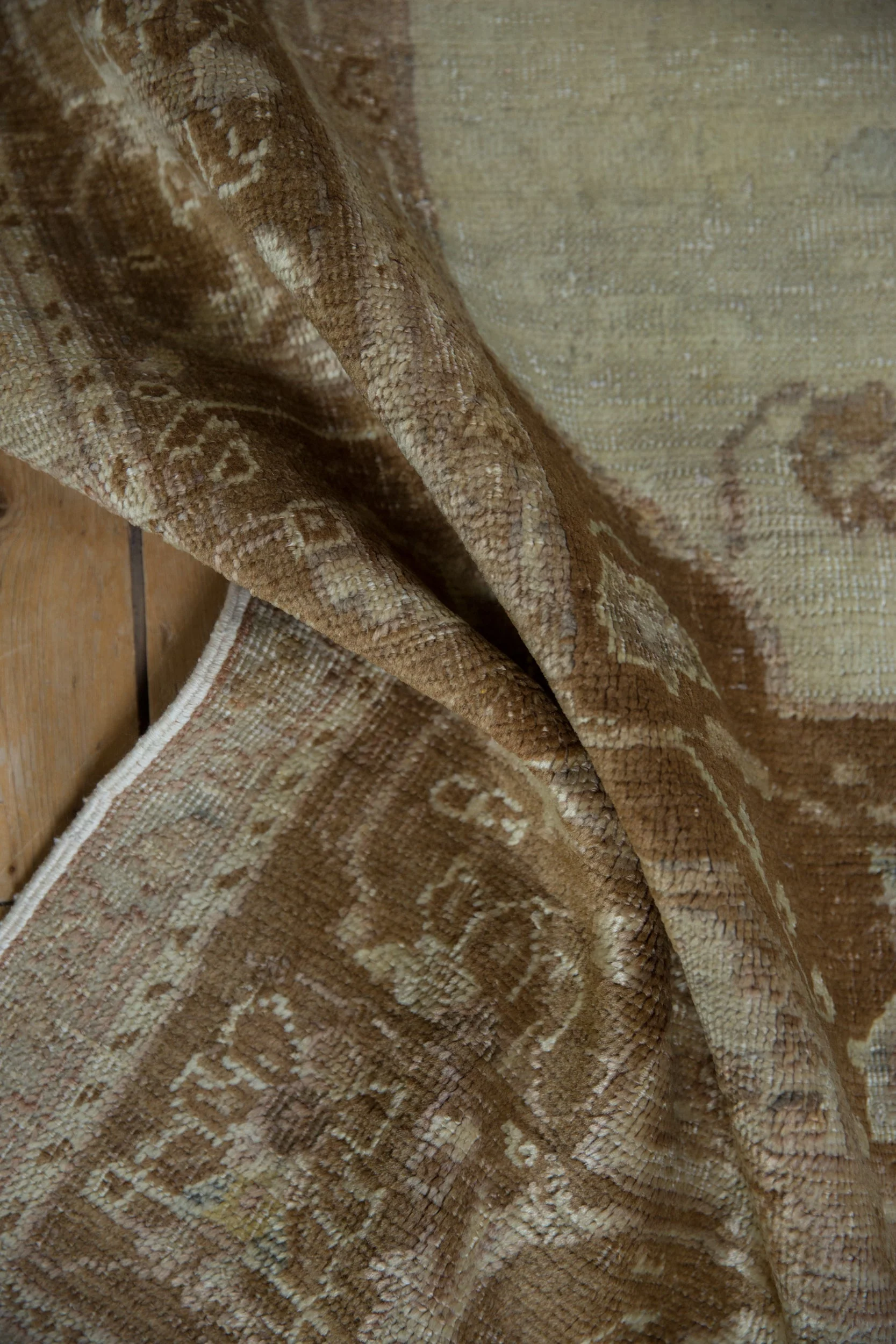 5x7 Vintage Distressed Oushak Rug - Image 10