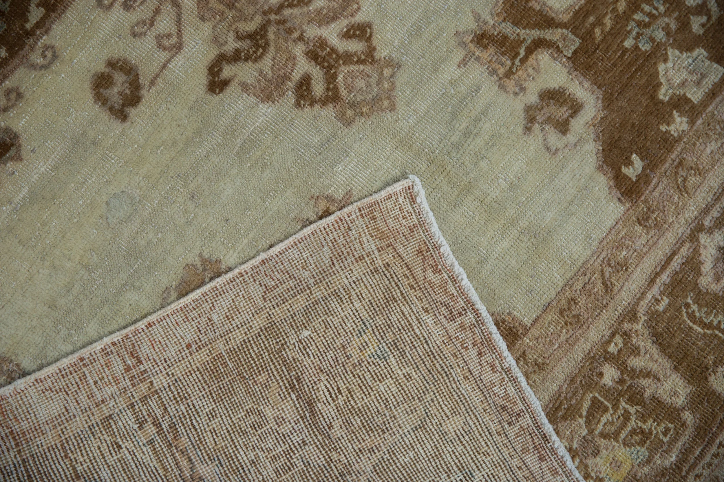 5x7 Vintage Distressed Oushak Rug - Image 11