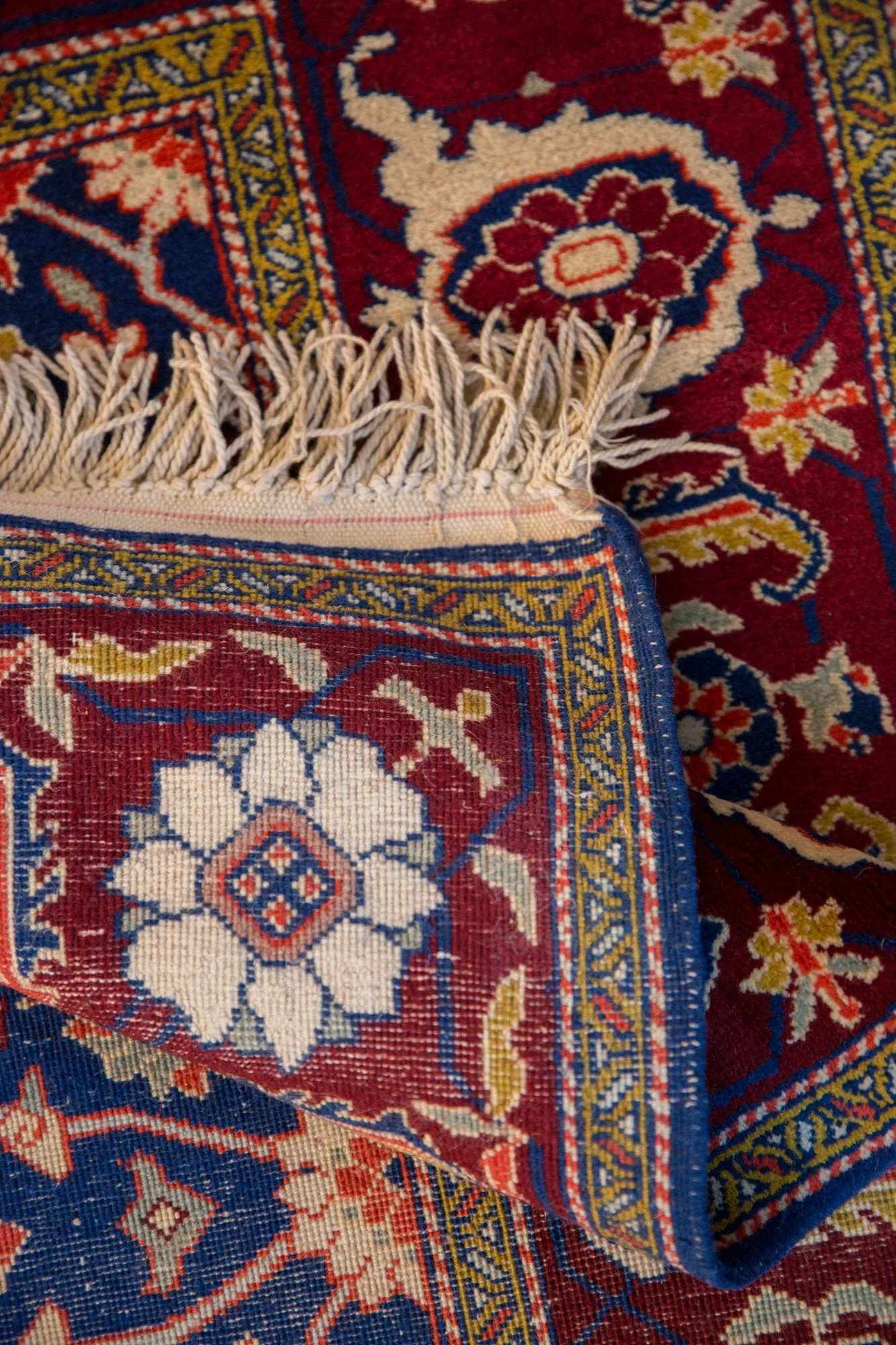 5x7 Vintage Fine Russian Bijar Design Rug - Image 11