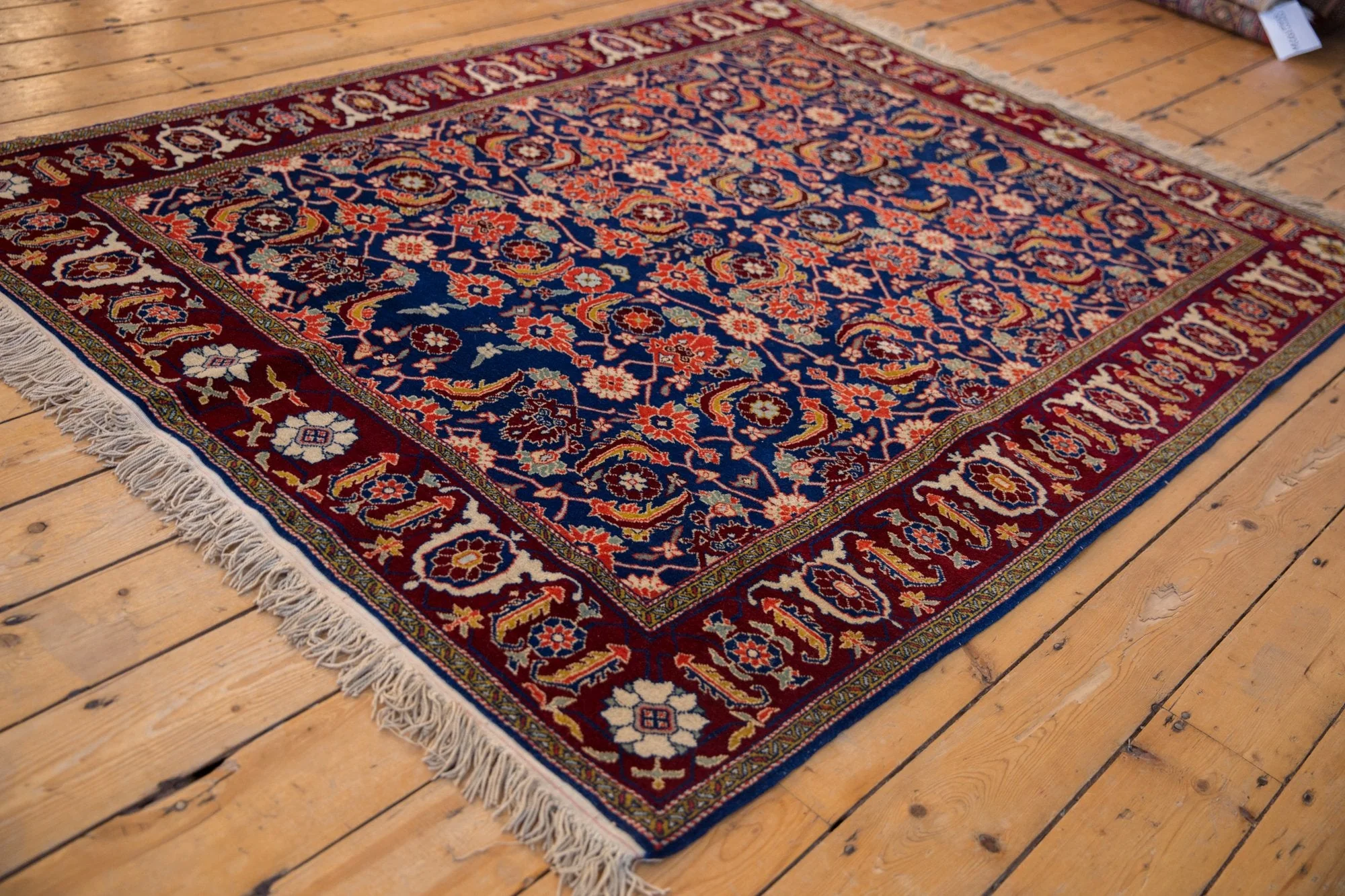 5x7 Vintage Fine Russian Bijar Design Rug - Image 5