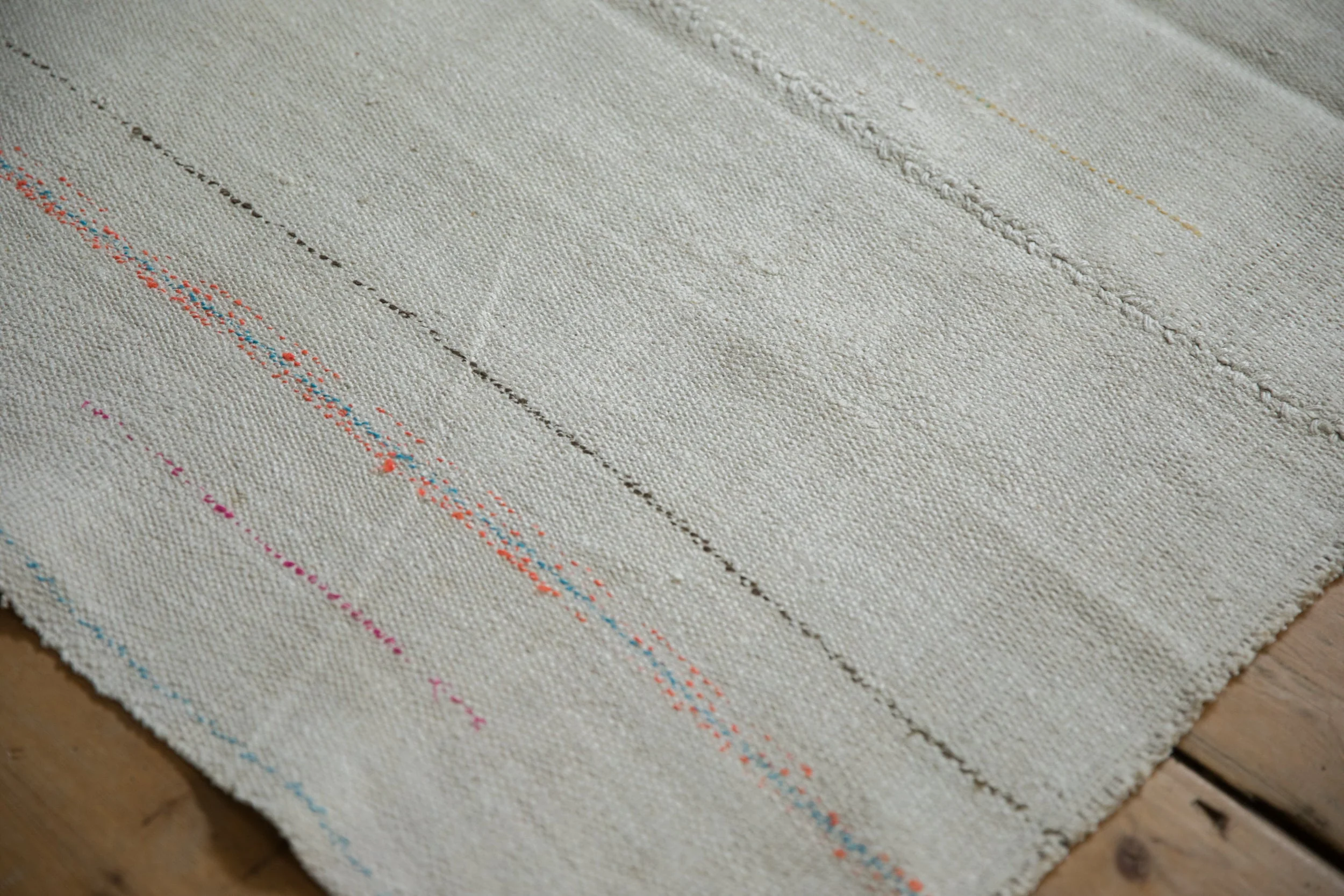 5x7 Vintage Hemp Kilim Rug - Image 5