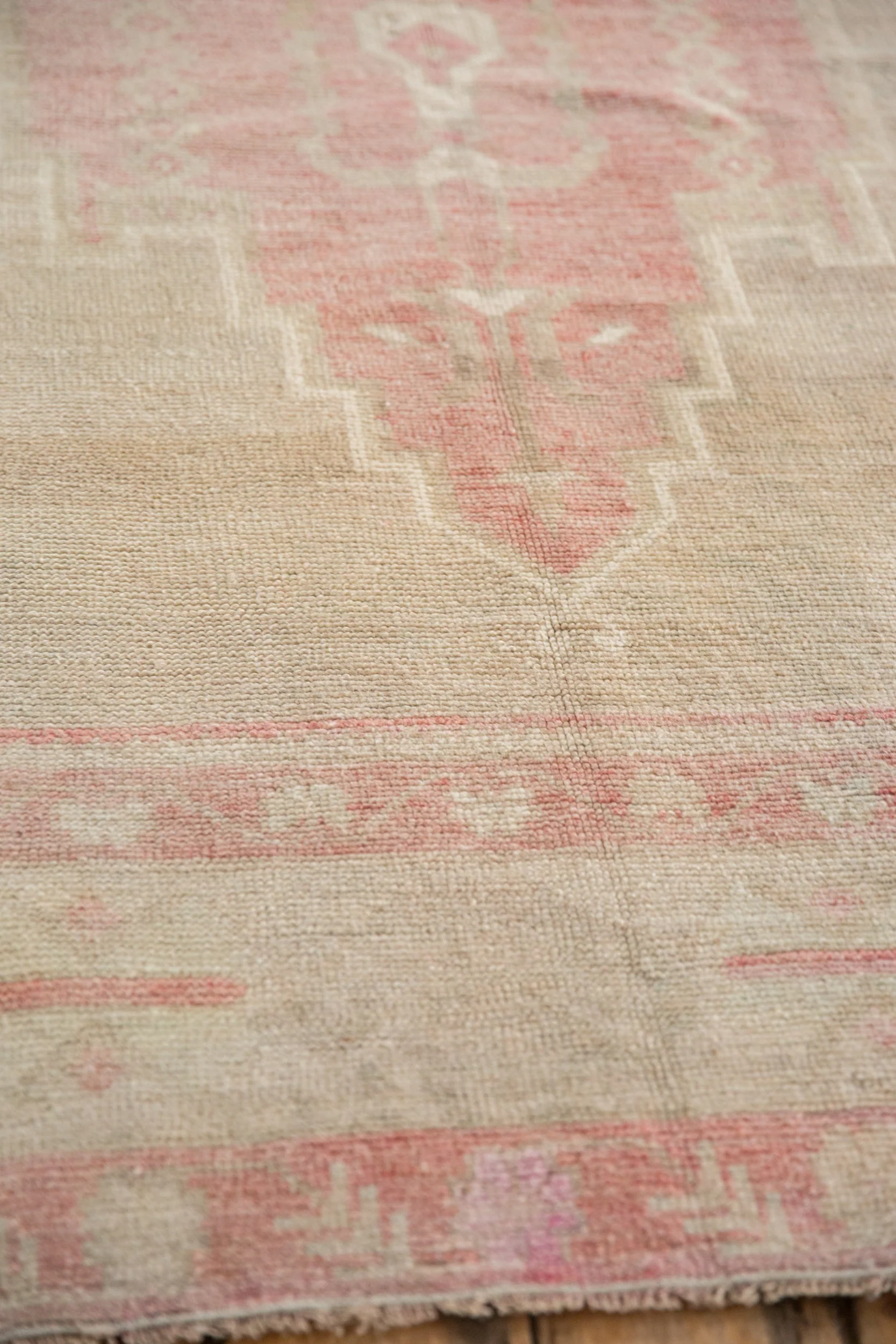 5x8.5 Vintage Distressed Oushak Carpet - Image 10