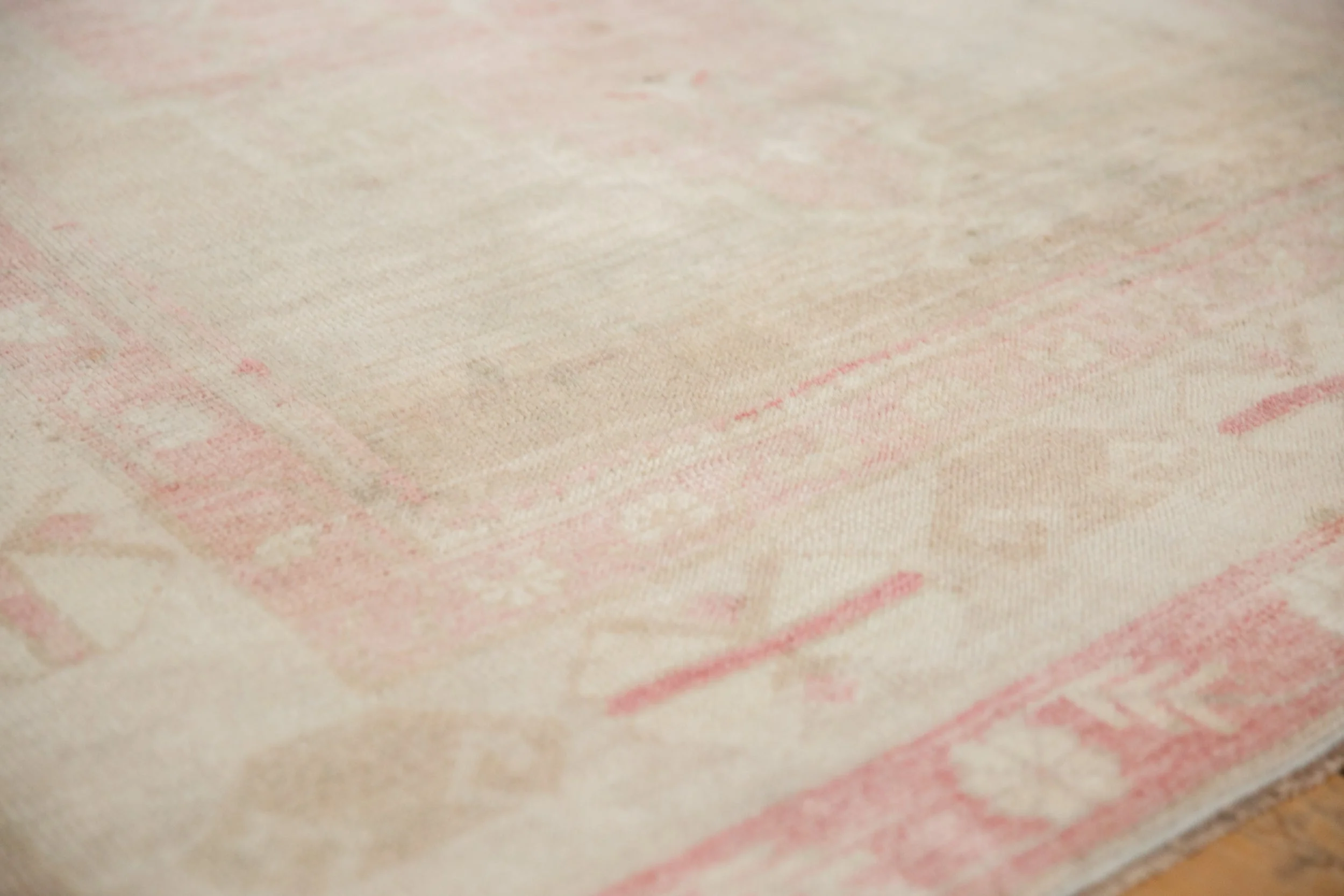 5x8.5 Vintage Distressed Oushak Carpet - Image 5