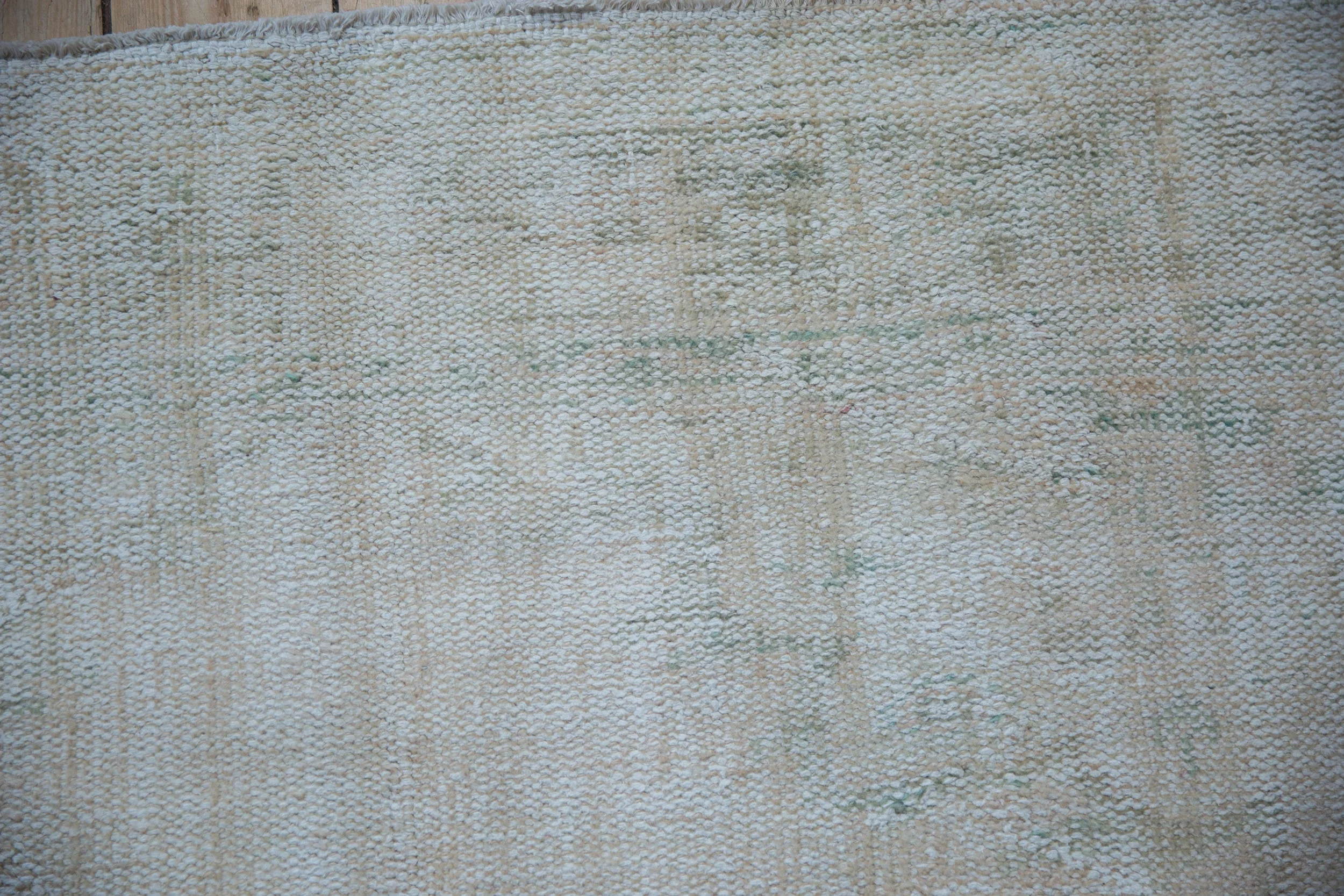 5x8.5 Vintage Distressed Oushak Carpet - Image 11