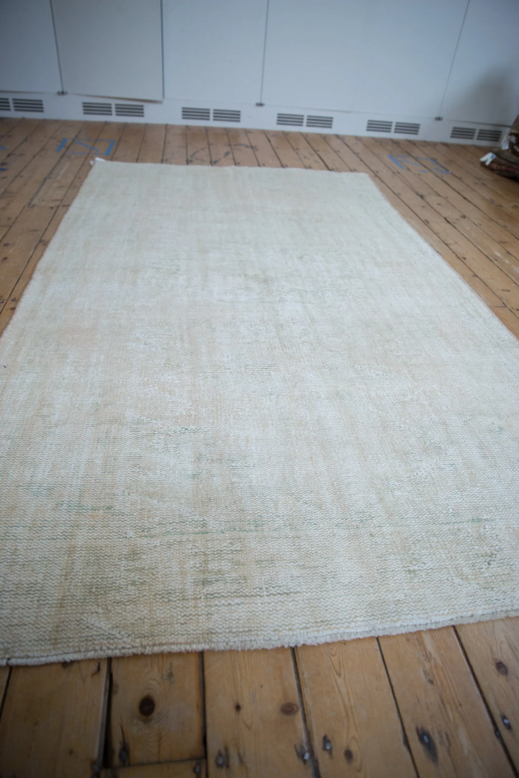 5x8.5 Vintage Distressed Oushak Carpet - Image 3