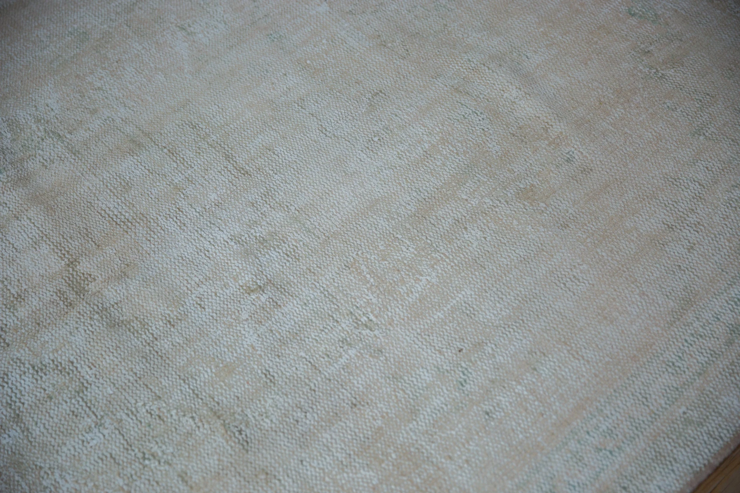 5x8.5 Vintage Distressed Oushak Carpet - Image 6