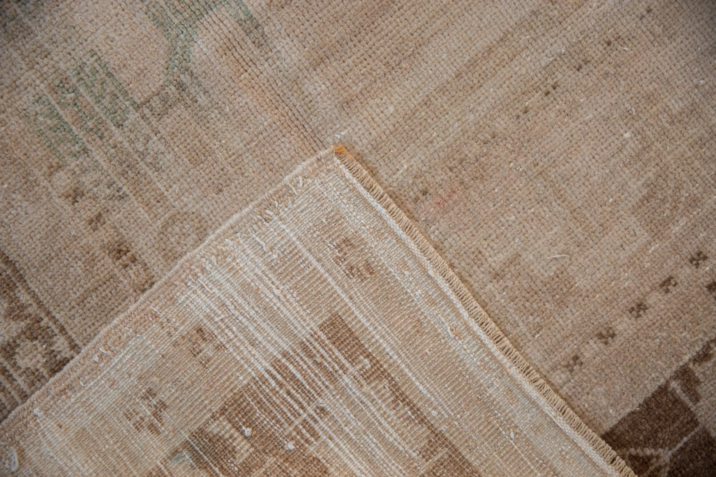5x8.5 Vintage Distressed Oushak Carpet - Image 10