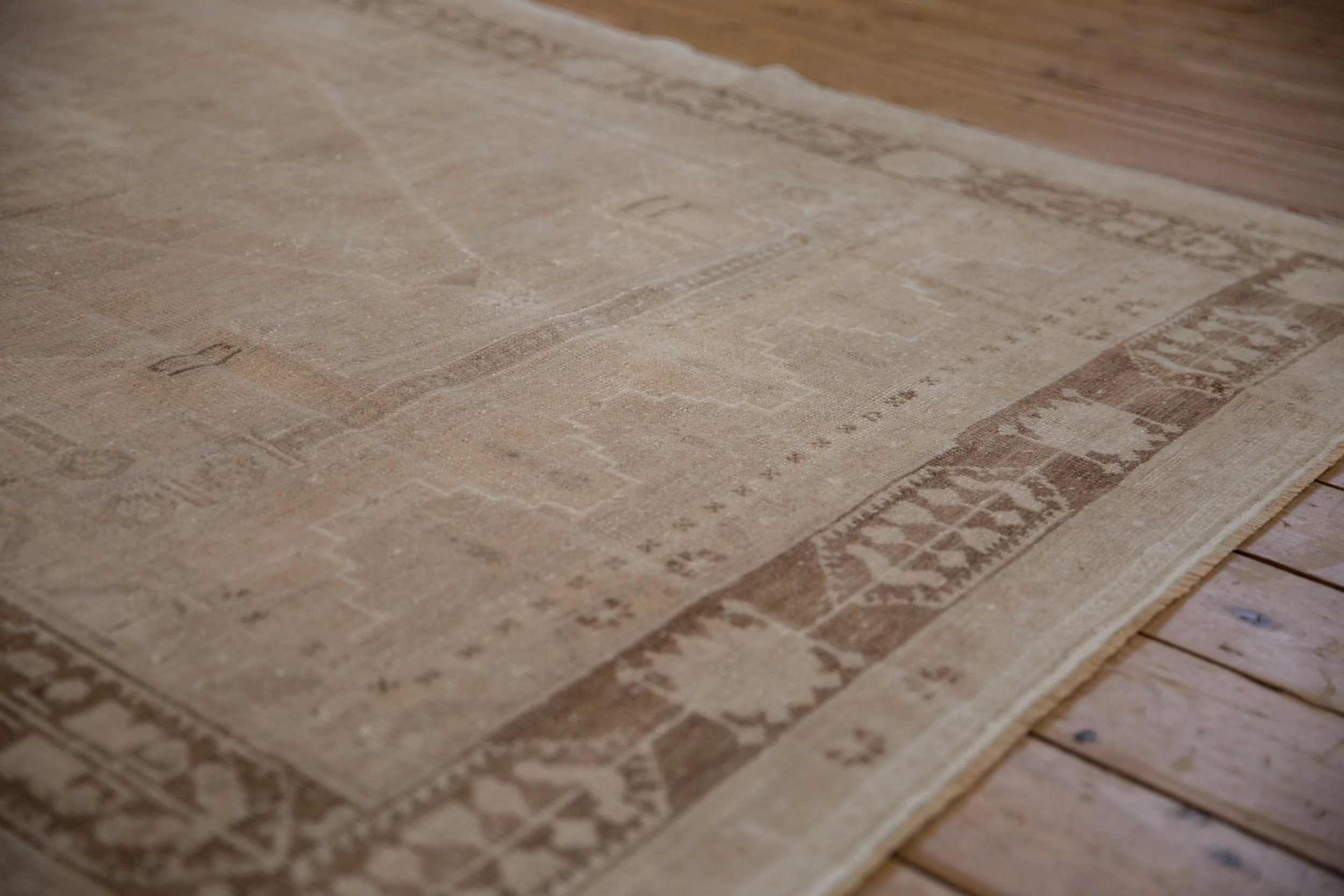 5x8.5 Vintage Distressed Oushak Carpet - Image 4