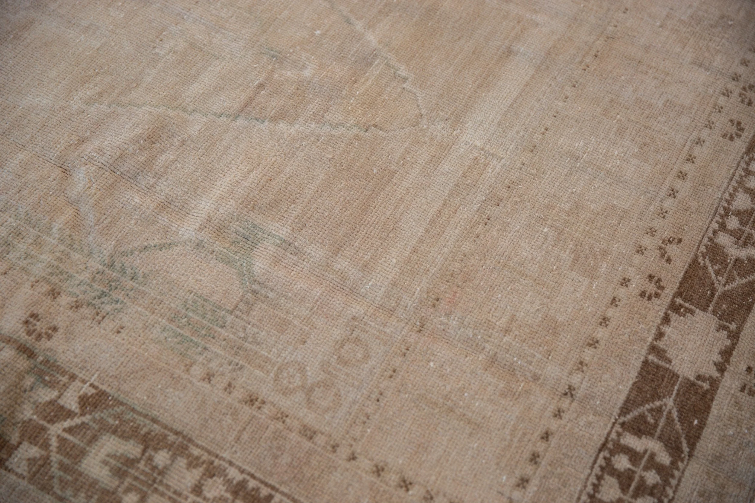 5x8.5 Vintage Distressed Oushak Carpet - Image 8