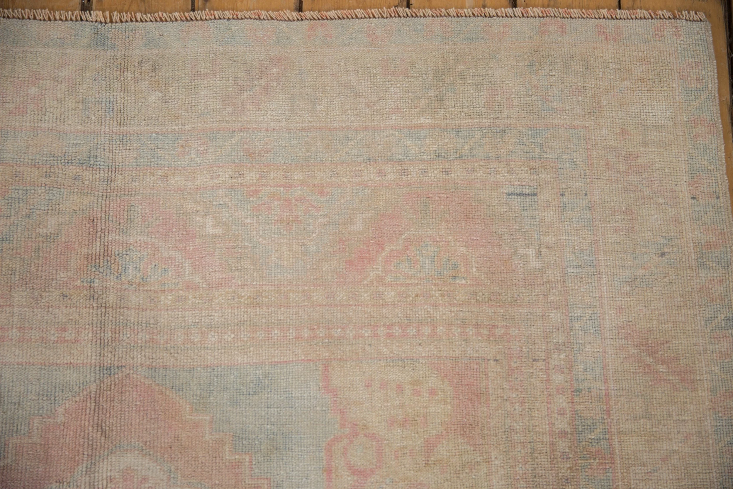 5x8.5 Vintage Distressed Oushak Carpet - Image 3