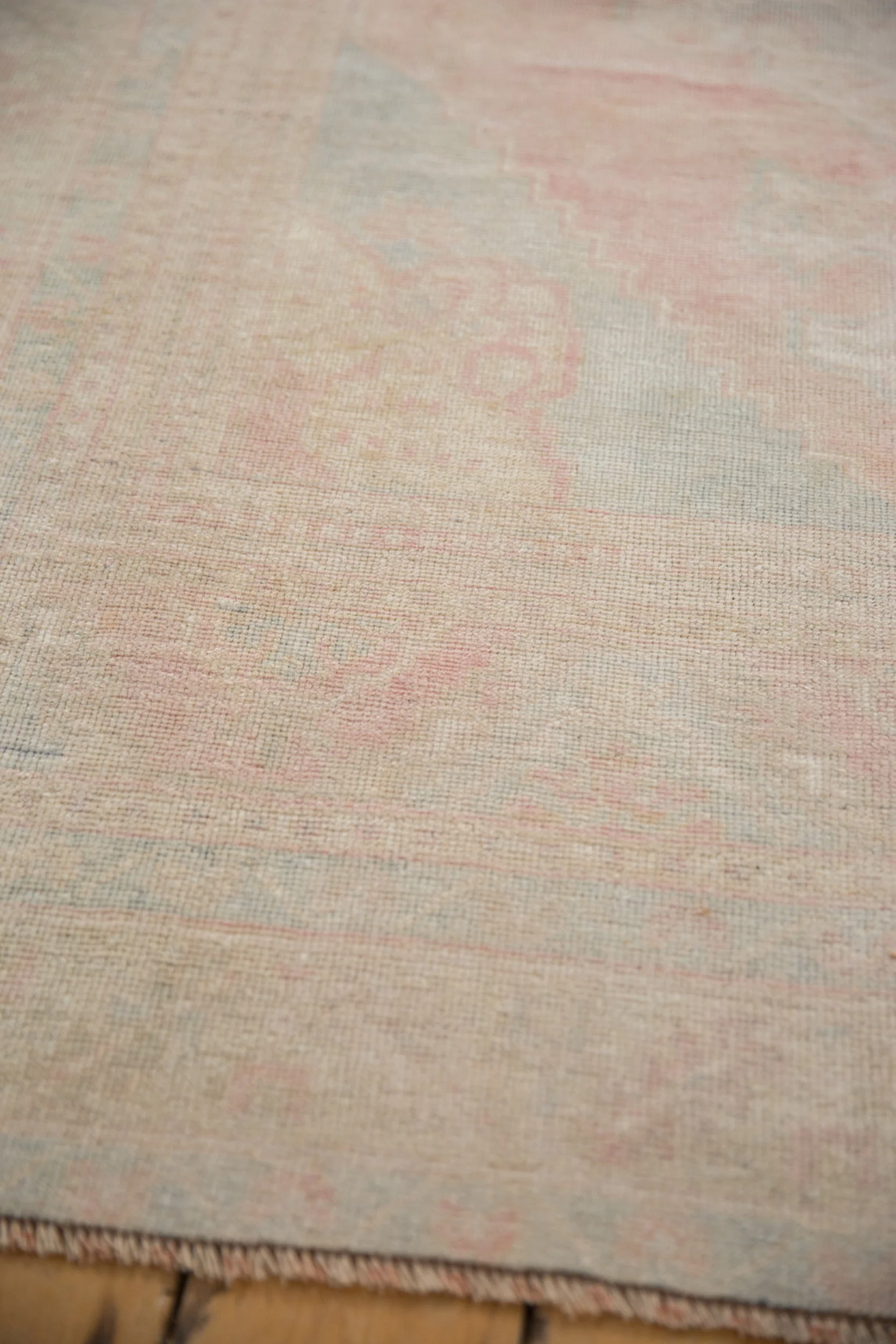 5x8.5 Vintage Distressed Oushak Carpet - Image 5
