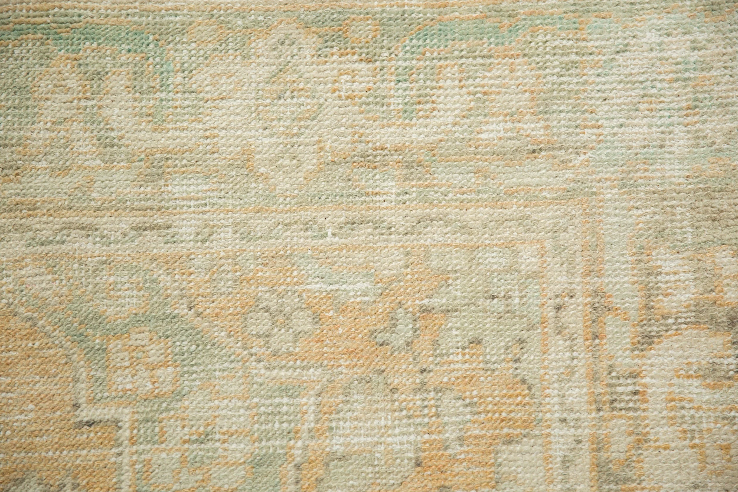 5x8.5 Vintage Distressed Oushak Carpet - Image 3