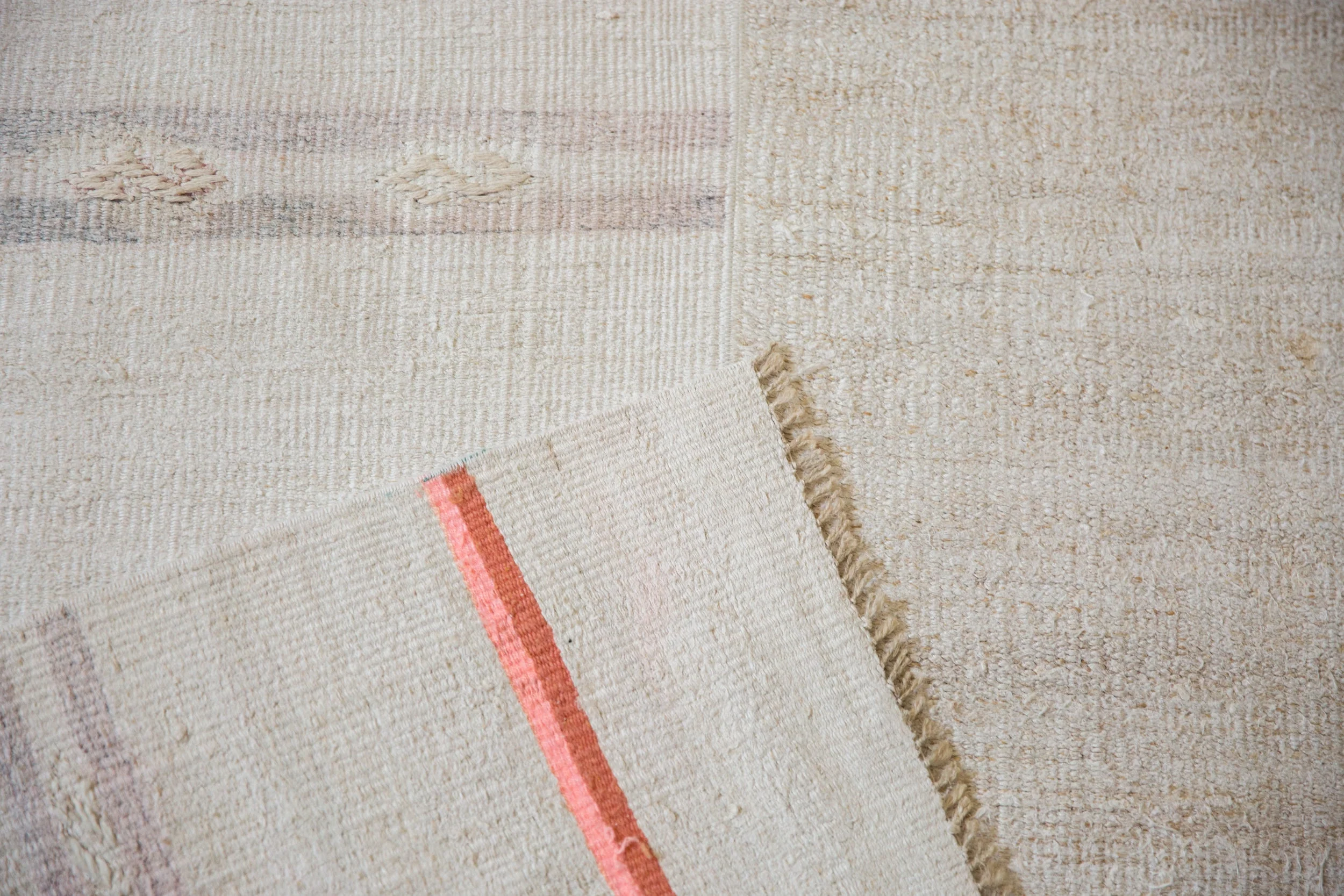 5x8.5 Vintage Hemp Kilim Carpet - Image 10