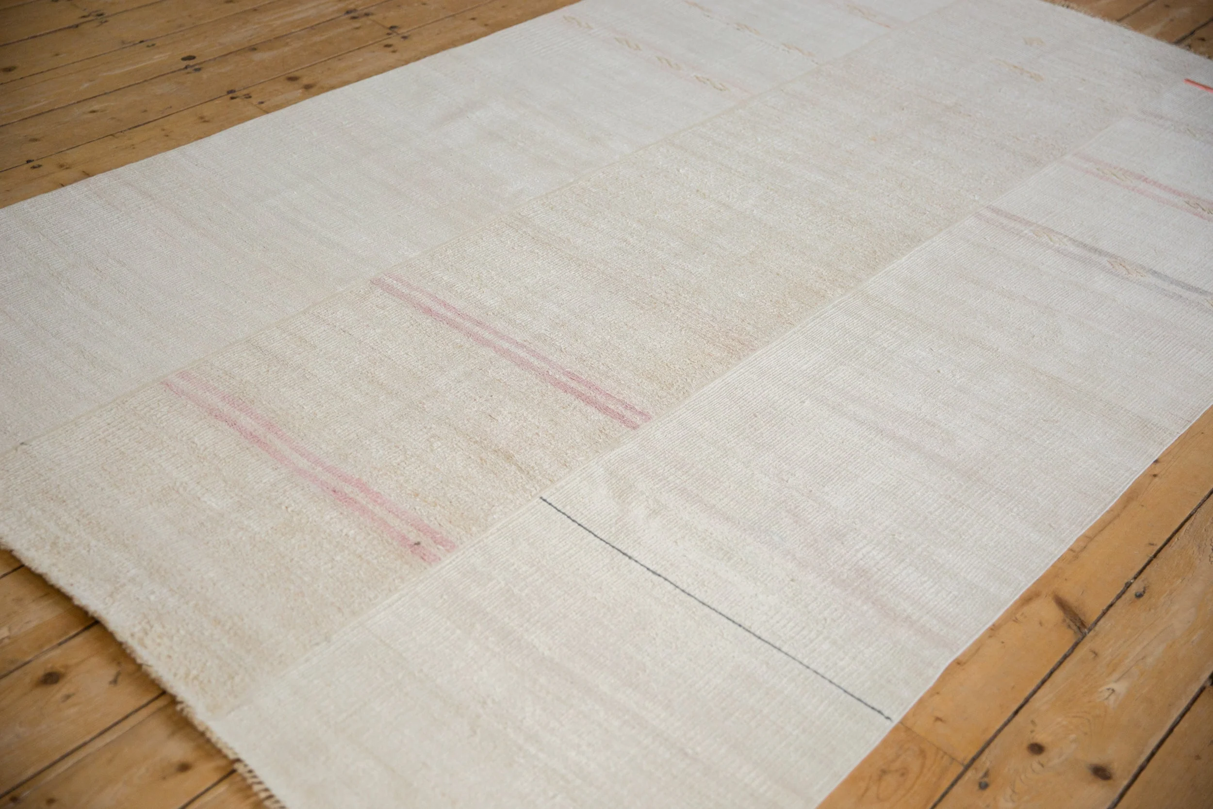 5x8.5 Vintage Hemp Kilim Carpet - Image 6