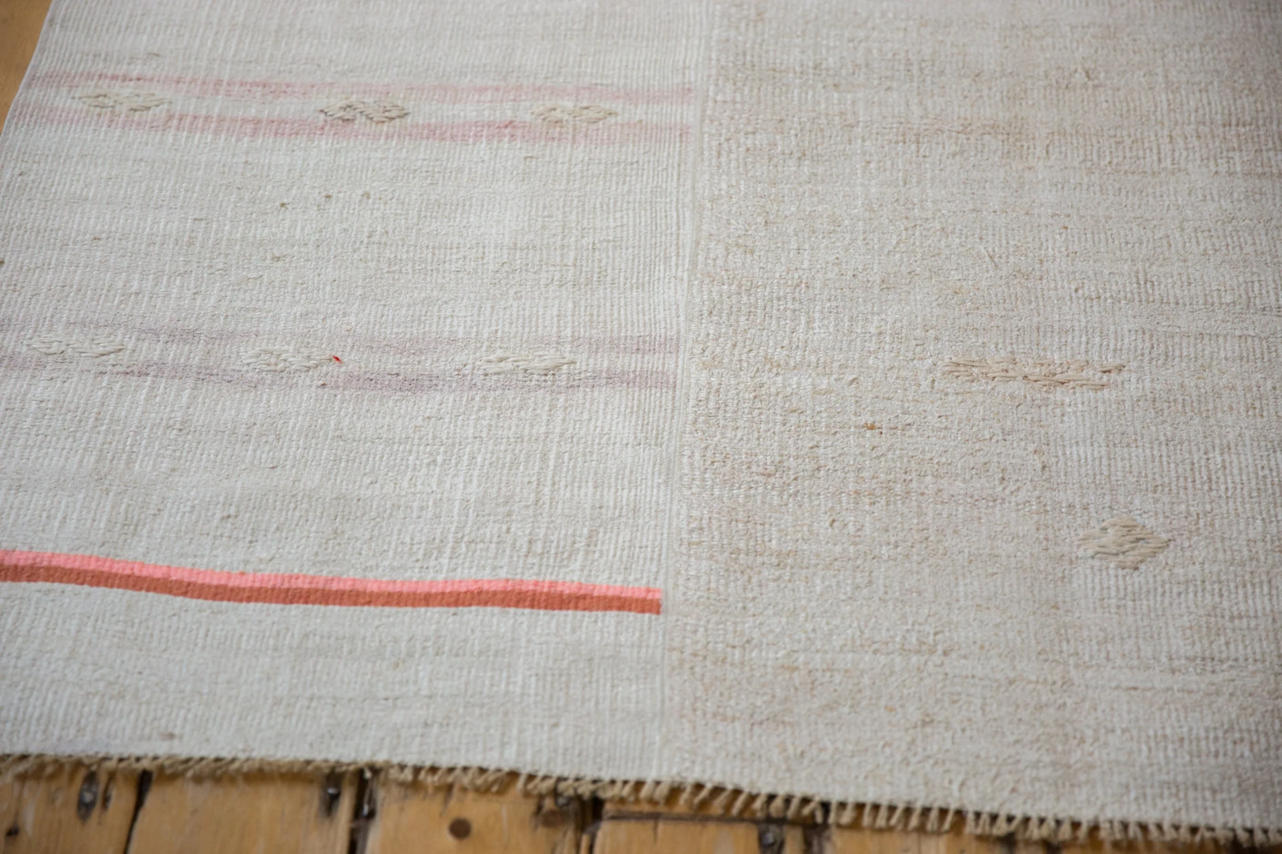 5x8.5 Vintage Hemp Kilim Carpet - Image 8