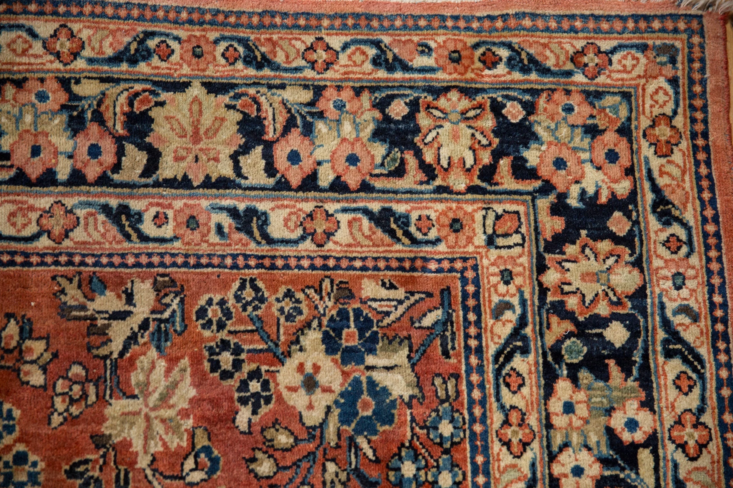 5x8.5 Vintage Sarouk Carpet - Image 3
