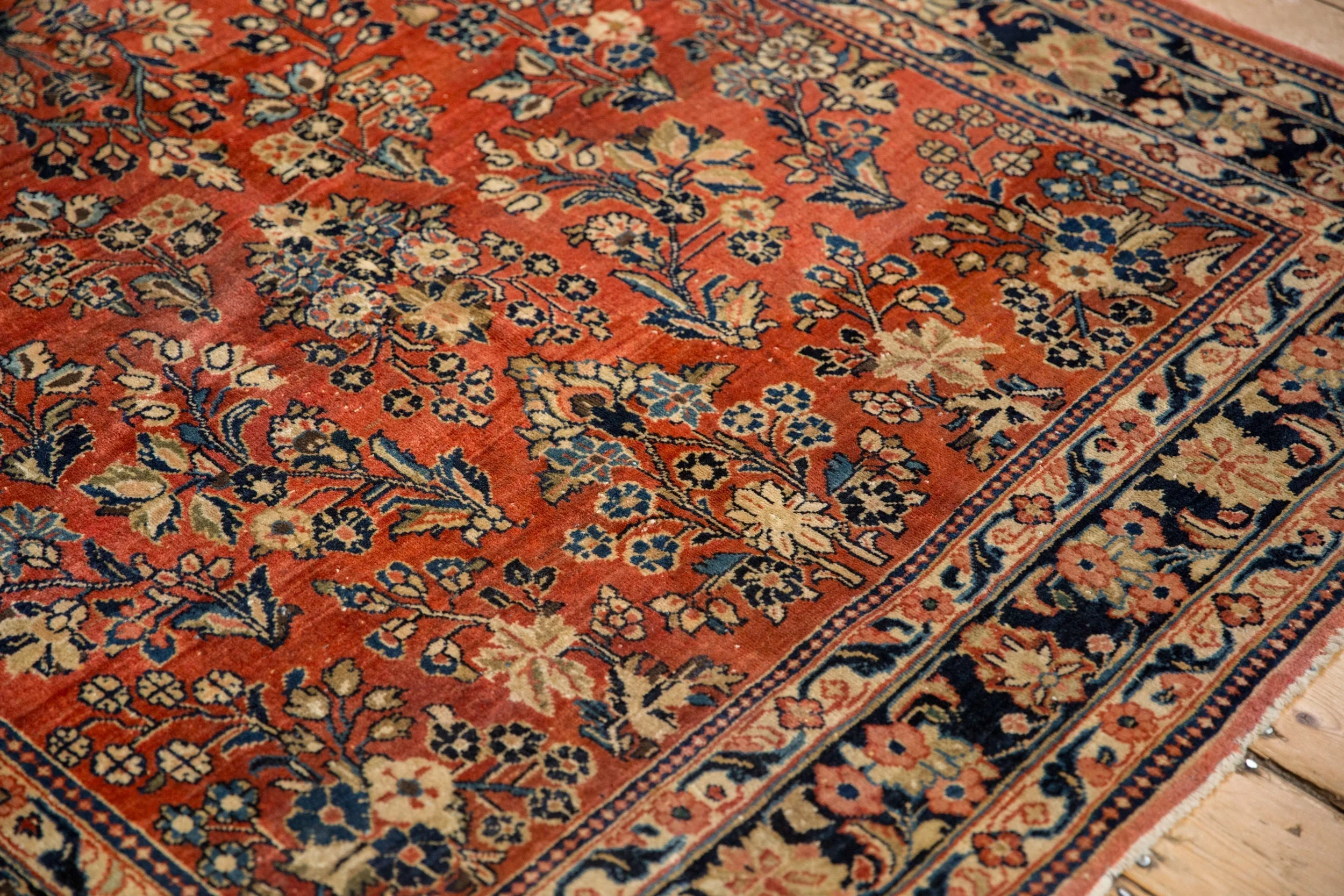 5x8.5 Vintage Sarouk Carpet - Image 6