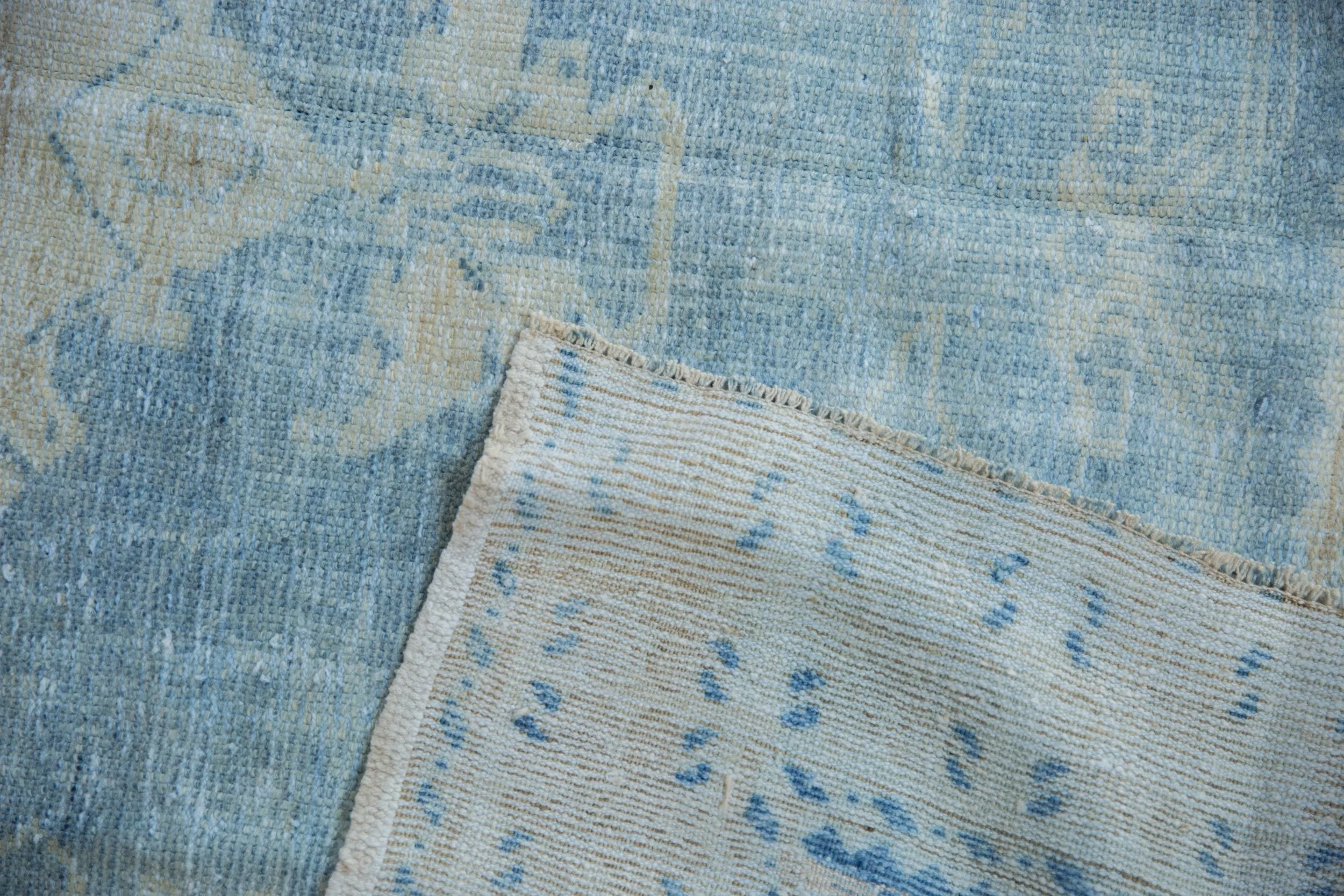5x8 Vintage Distressed Oushak Carpet - Image 11