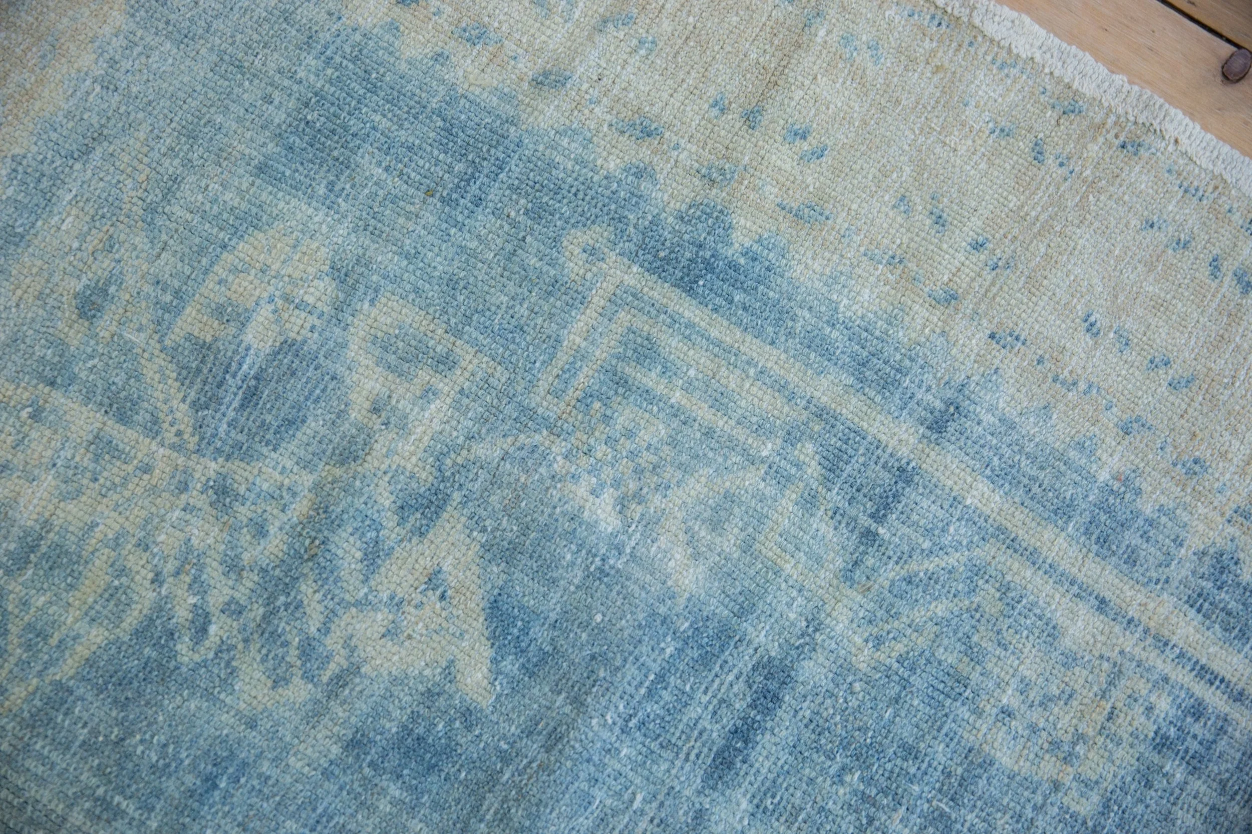 5x8 Vintage Distressed Oushak Carpet - Image 5