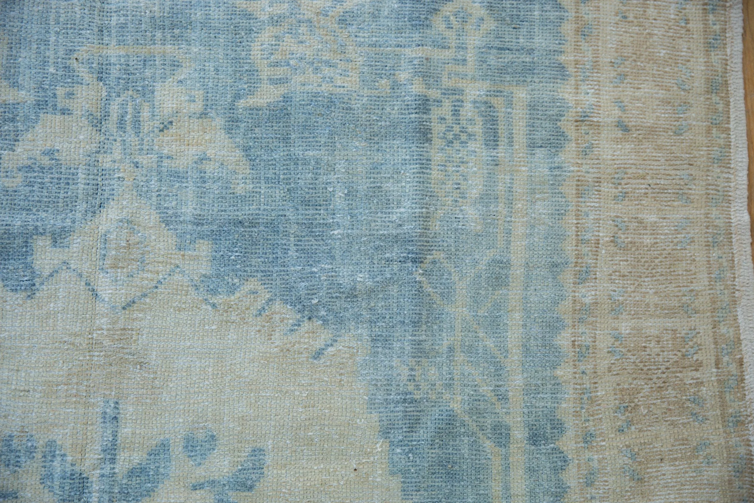 5x8 Vintage Distressed Oushak Carpet - Image 9