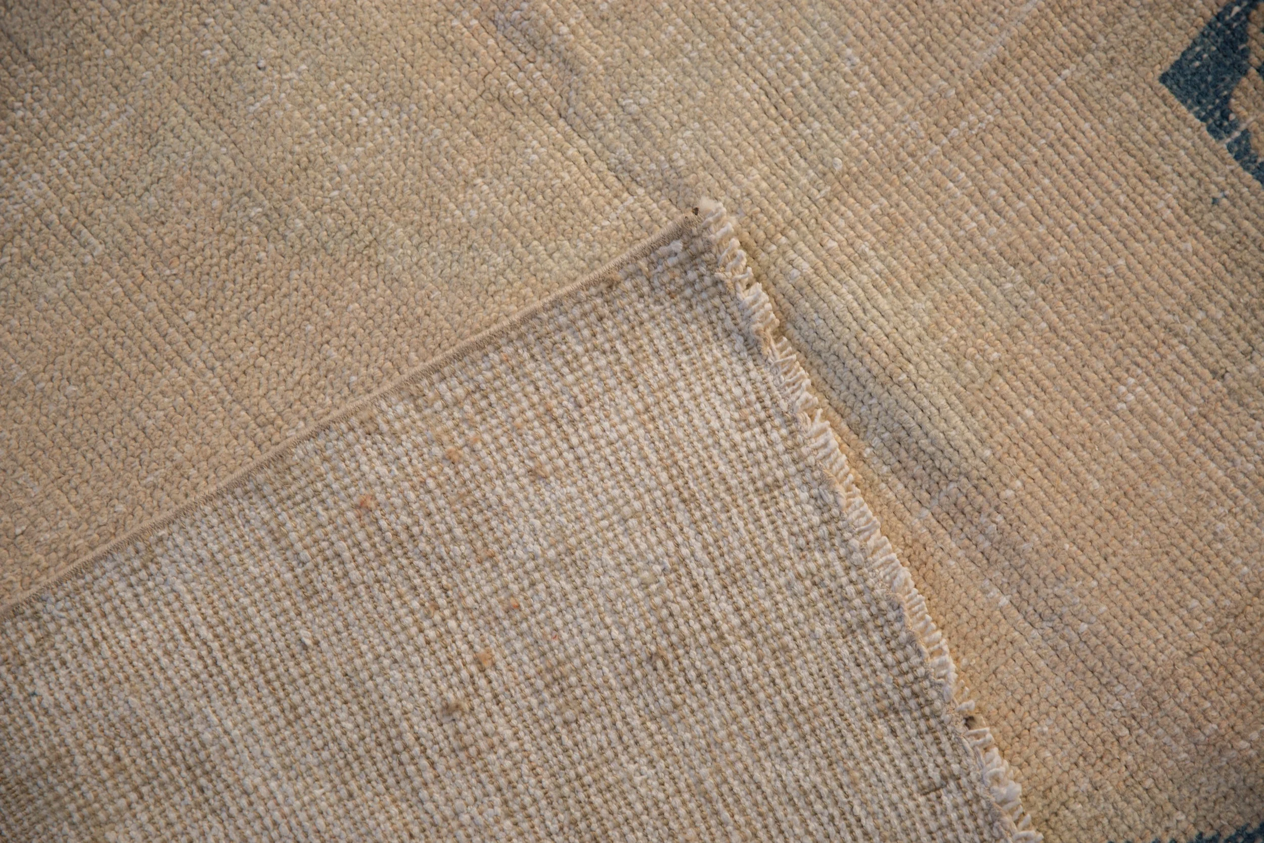 5x8 Vintage Distressed Oushak Carpet - Image 9
