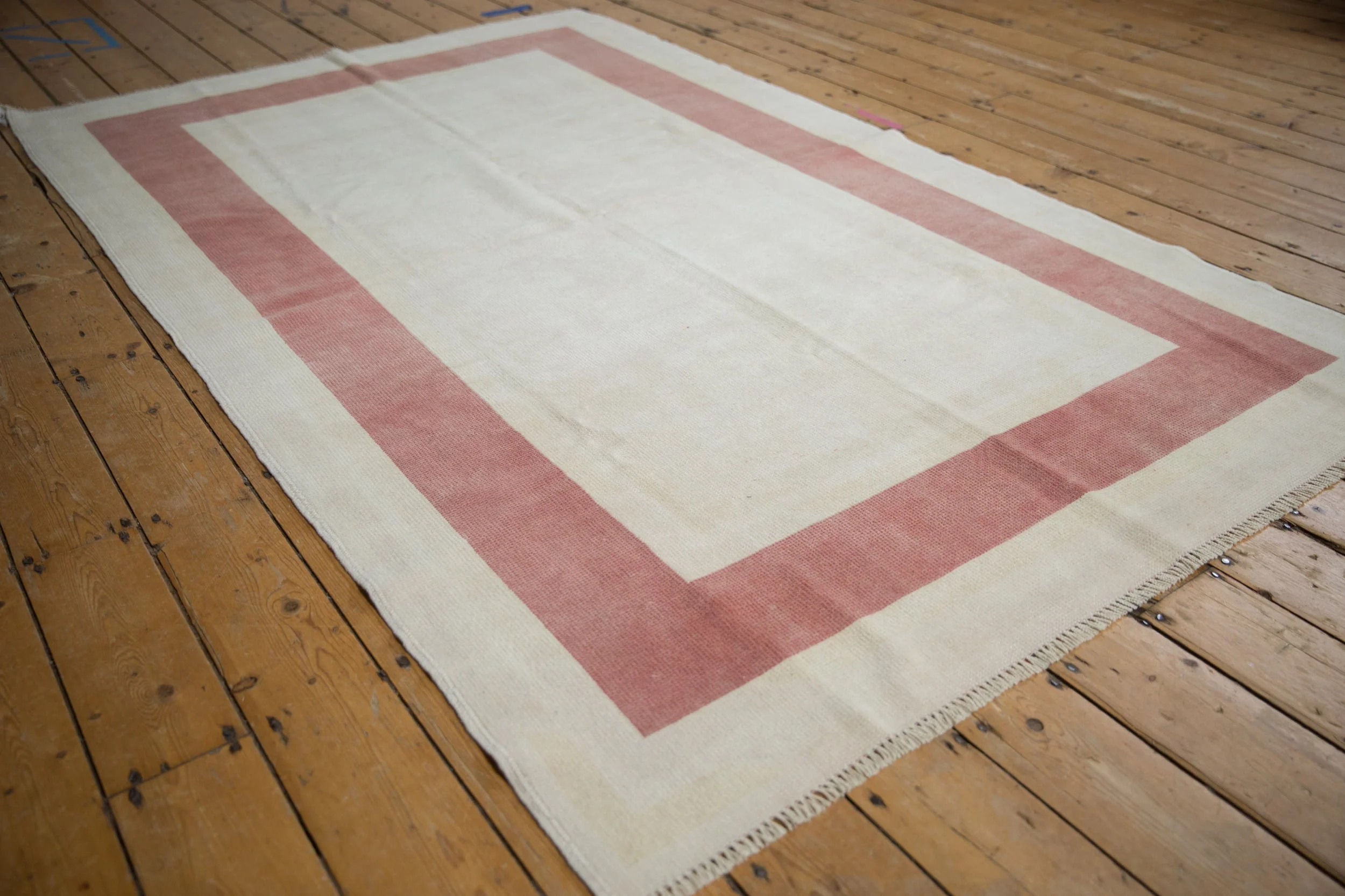 5x8 Vintage Distressed Oushak Carpet - Image 2