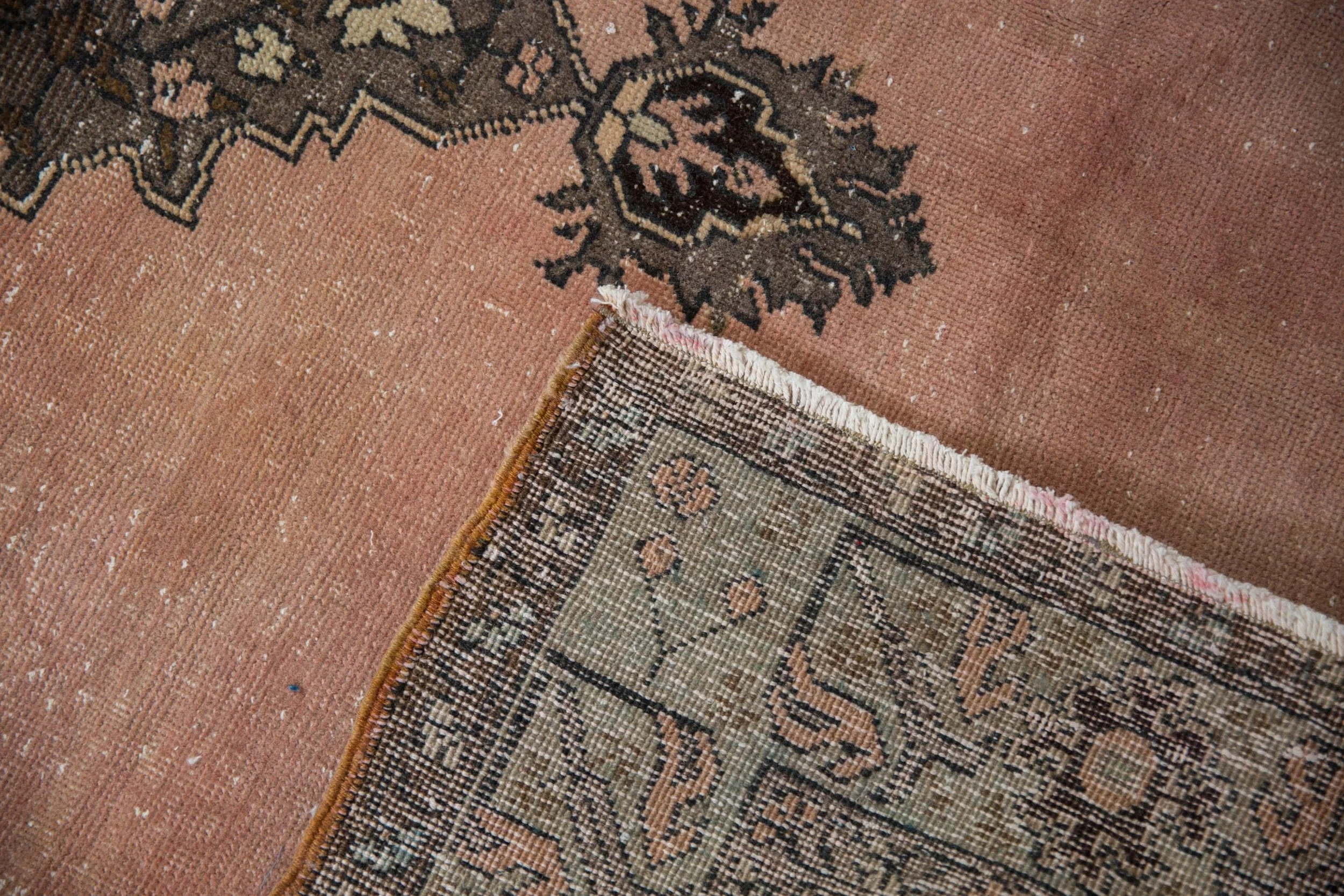 5x8 Vintage Distressed Oushak Carpet - Image 11