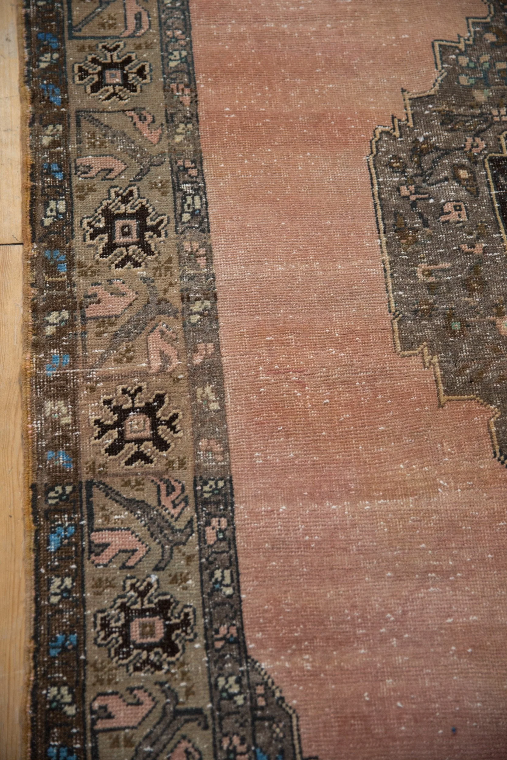 5x8 Vintage Distressed Oushak Carpet - Image 6