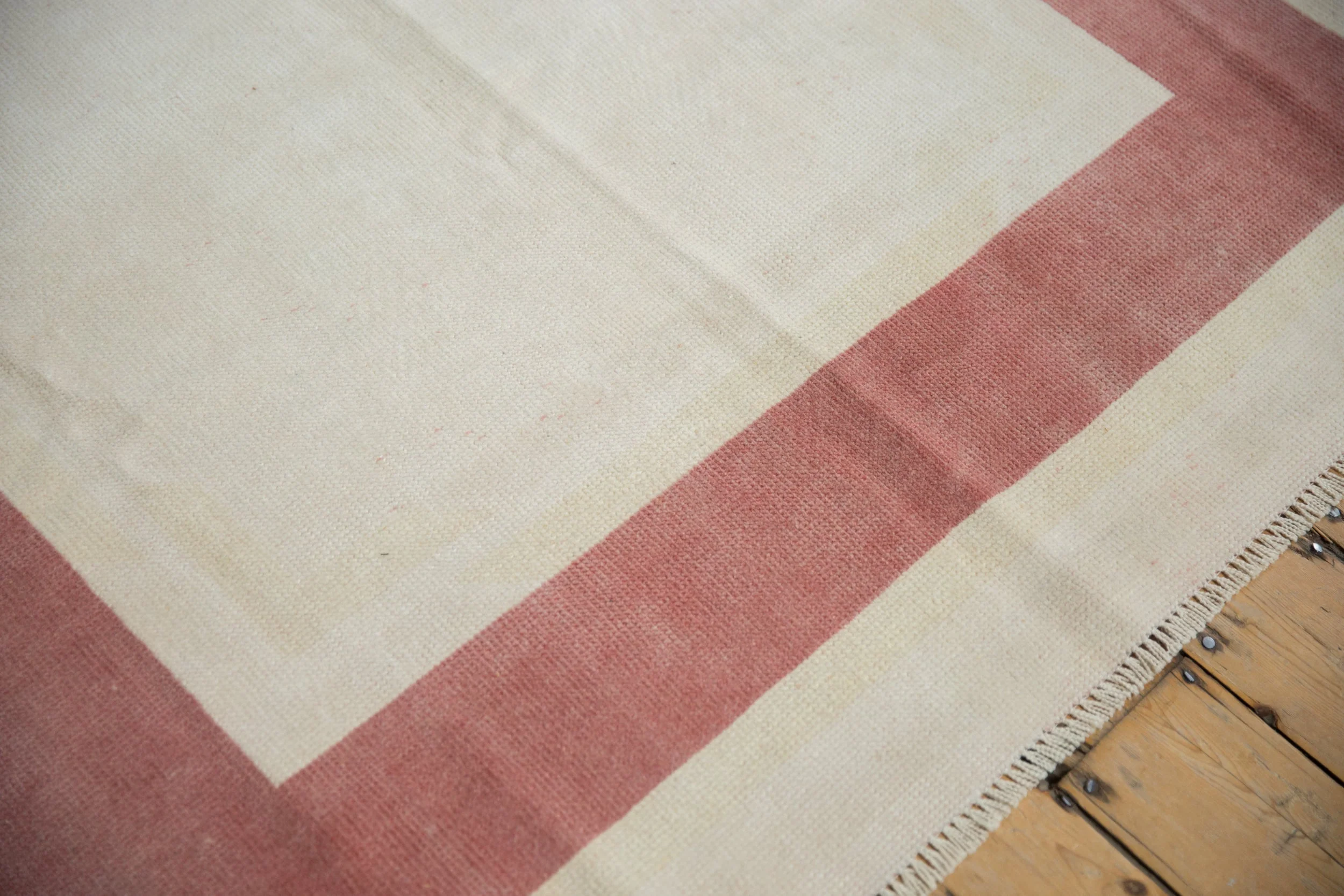 5x8 Vintage Distressed Oushak Carpet - Image 3