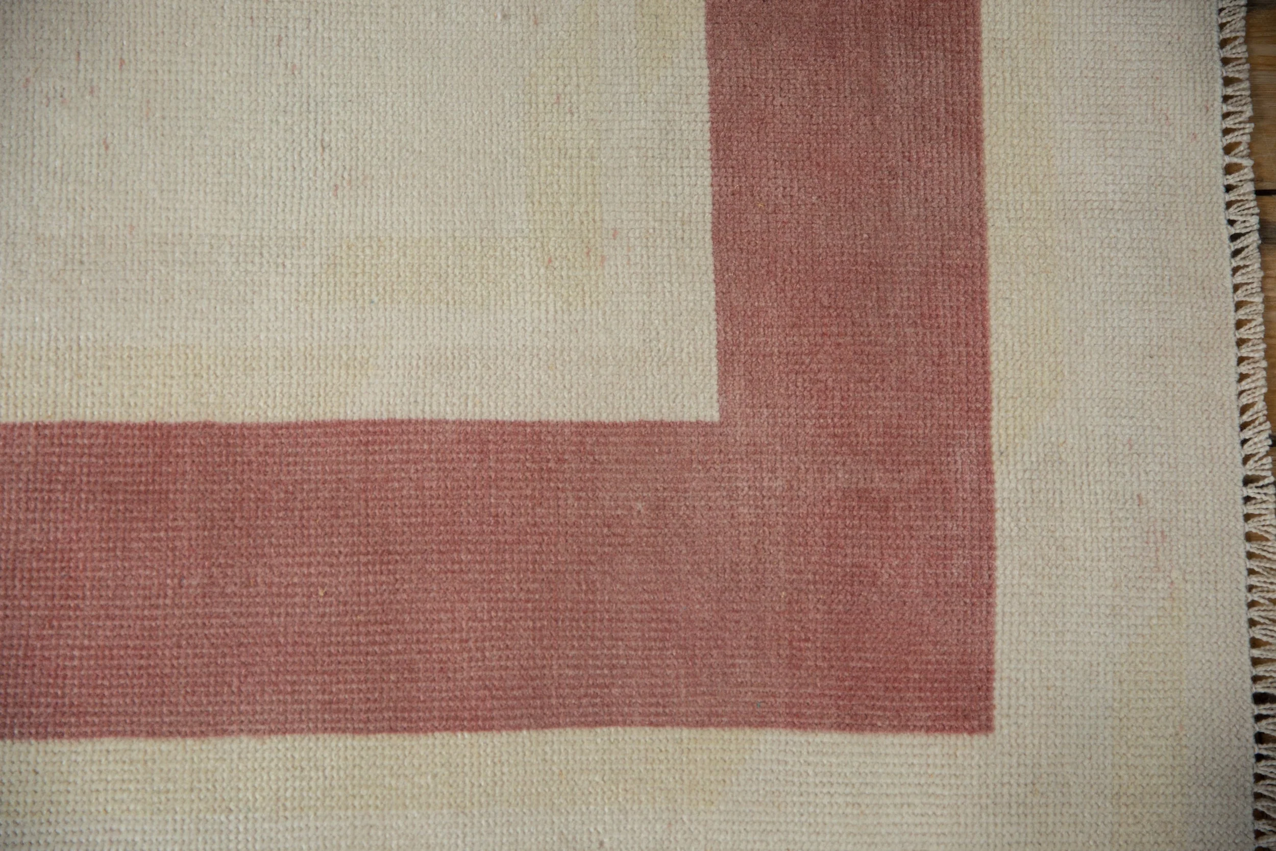 5x8 Vintage Distressed Oushak Carpet - Image 5