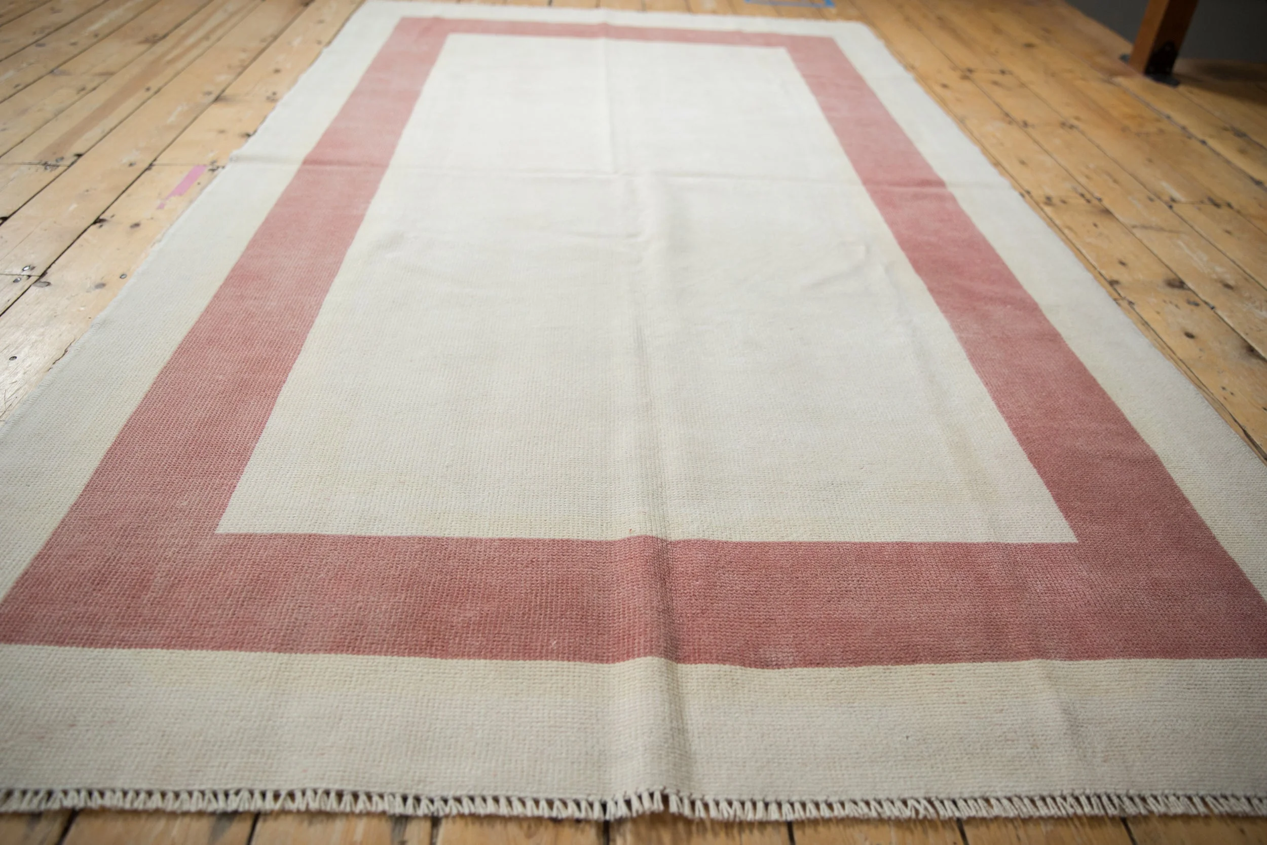 5x8 Vintage Distressed Oushak Carpet - Image 6