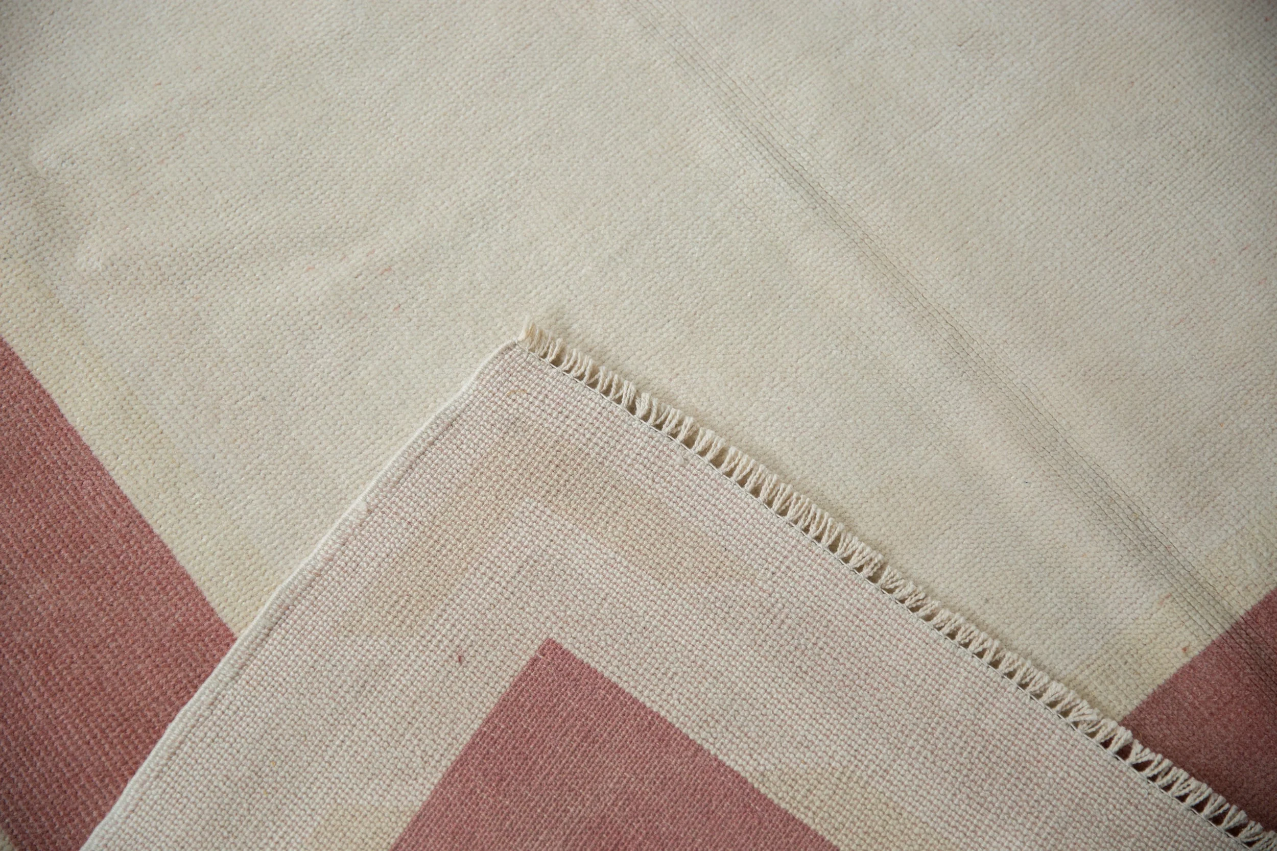 5x8 Vintage Distressed Oushak Carpet - Image 8