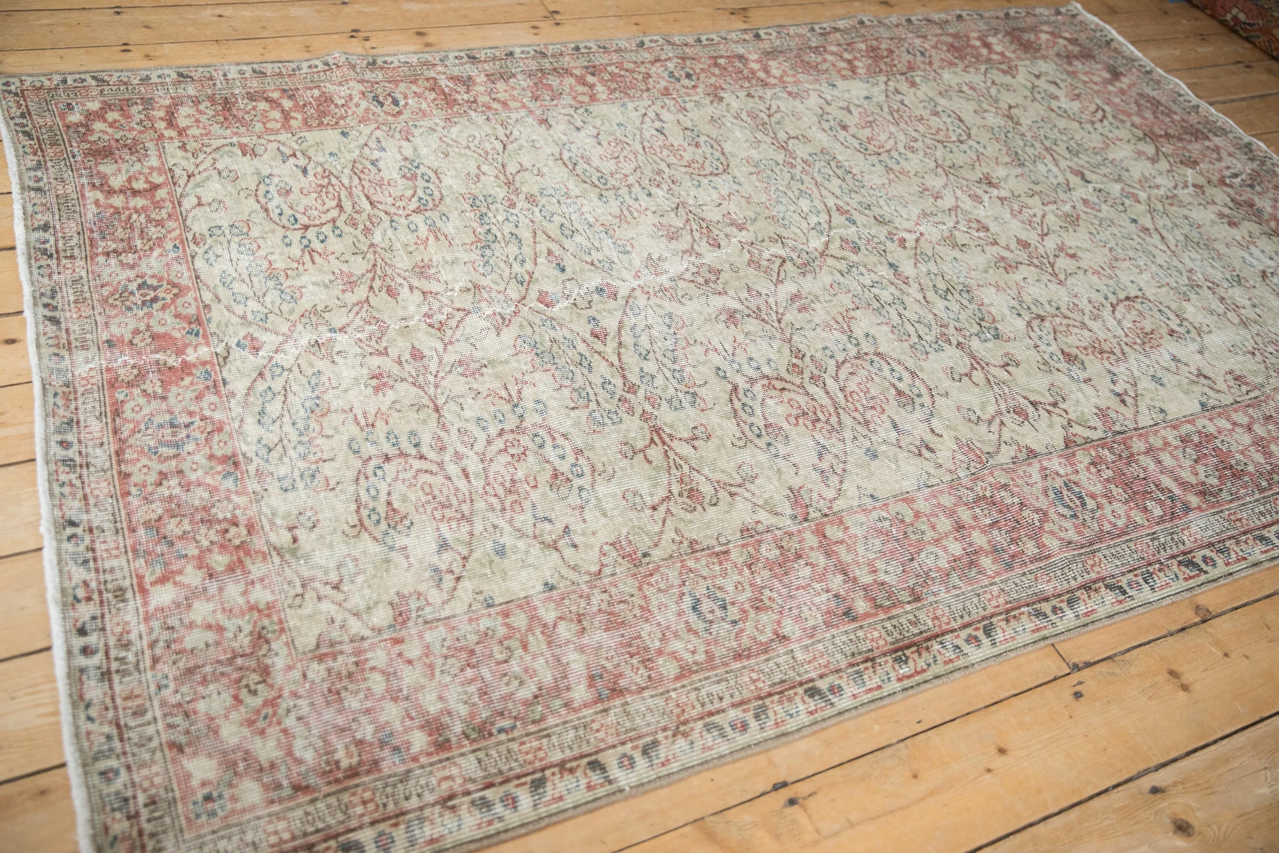 5x8 Vintage Distressed Sparta Carpet - Image 6