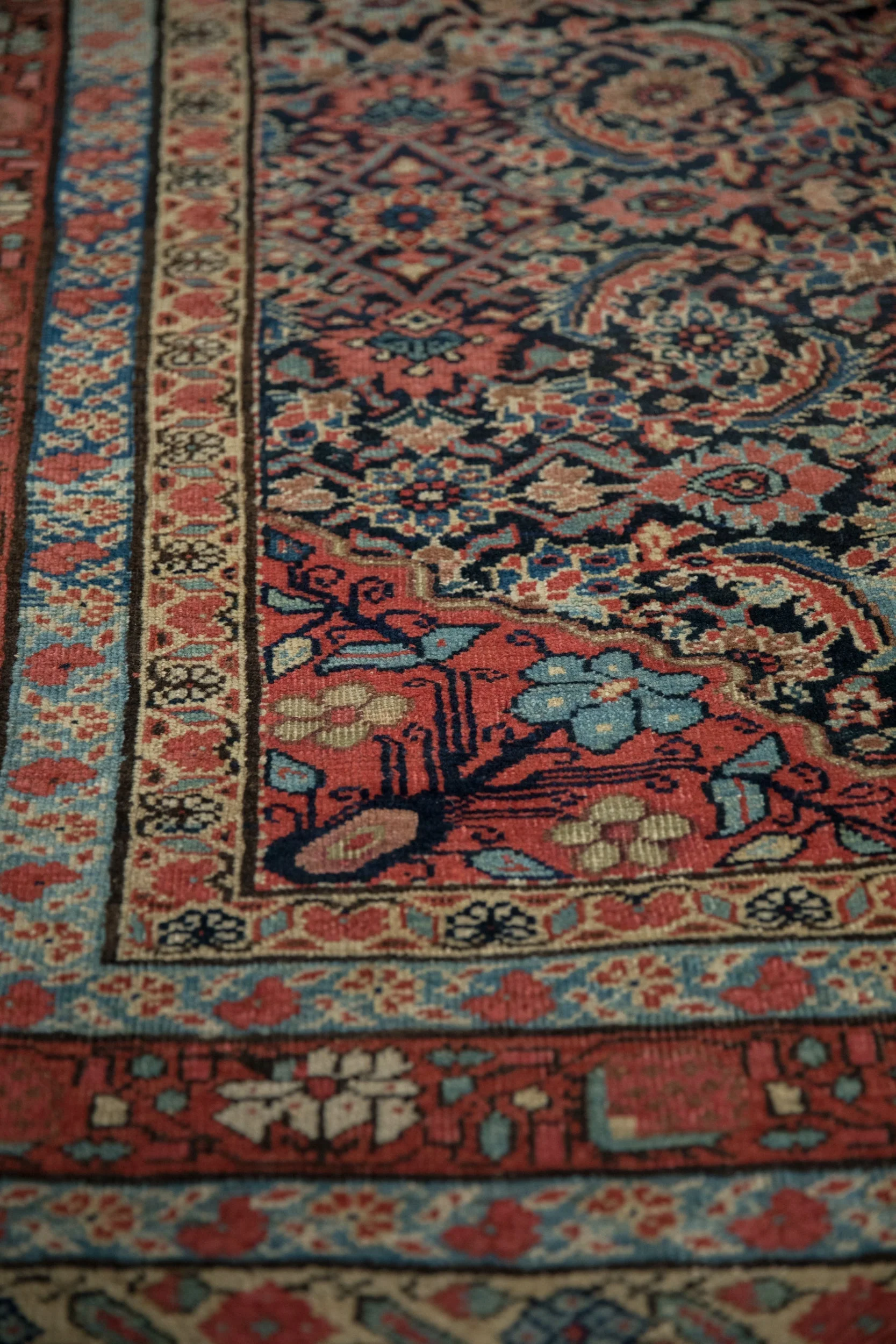 5x9.5 Antique Malayer Carpet - Image 5
