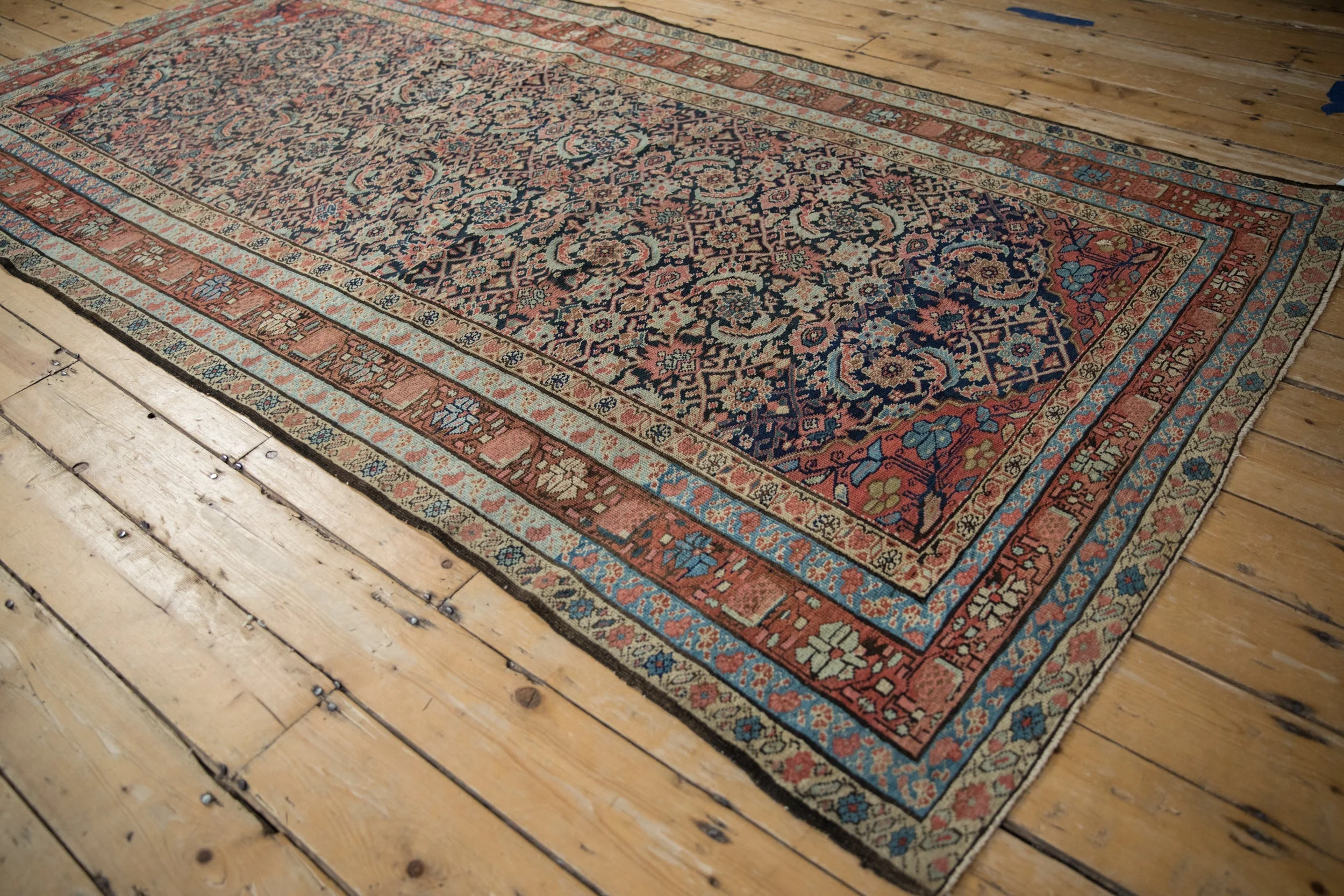 5x9.5 Antique Malayer Carpet - Image 6