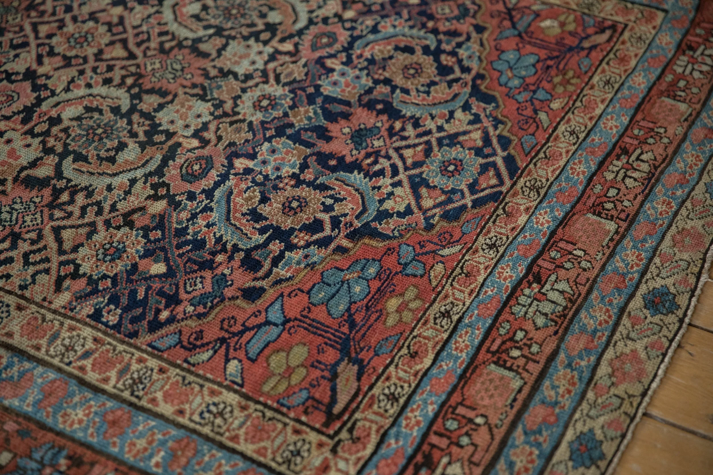 5x9.5 Antique Malayer Carpet - Image 7