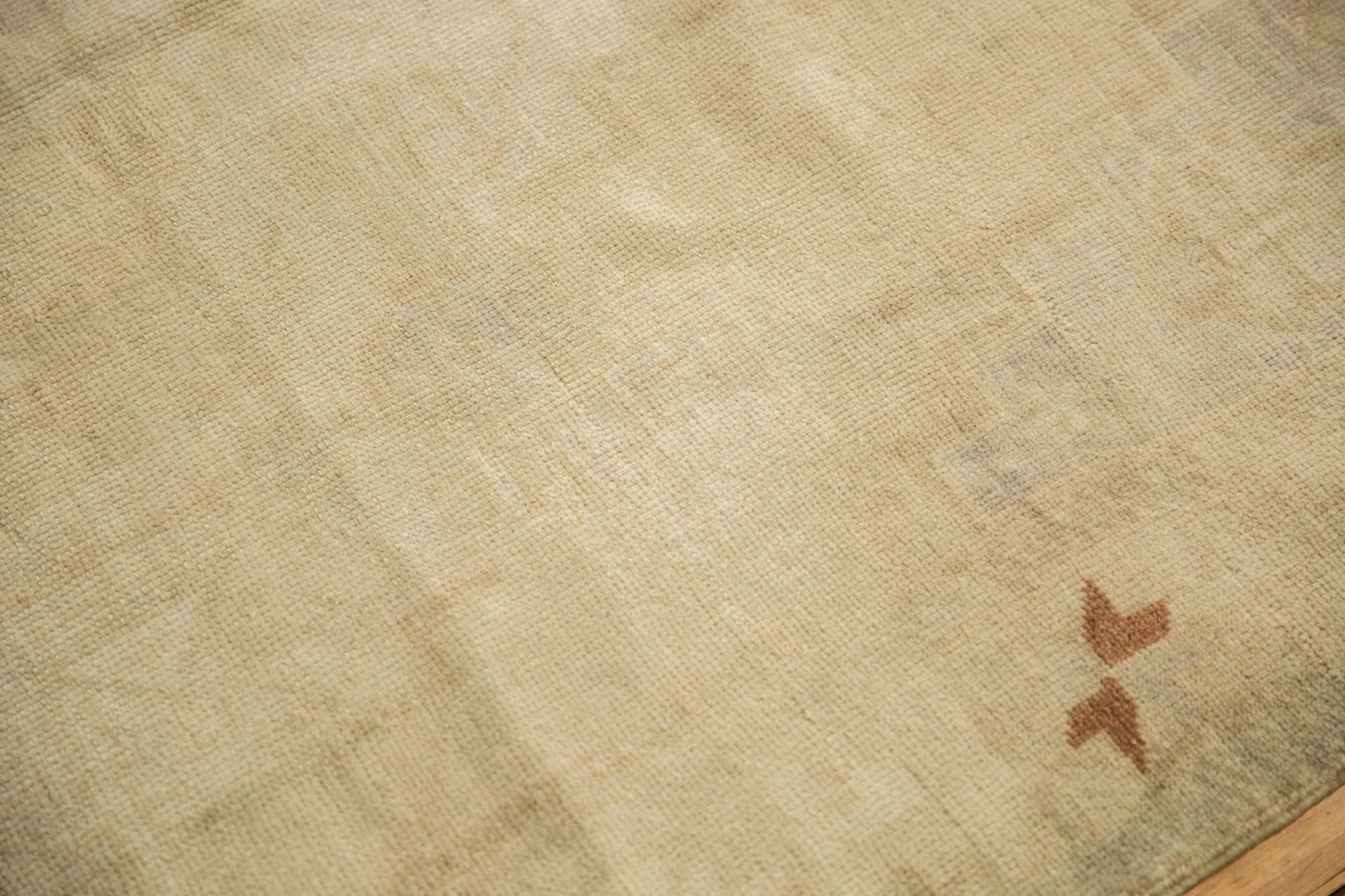 5x9.5 Vintage Distressed Oushak Carpet - Image 13