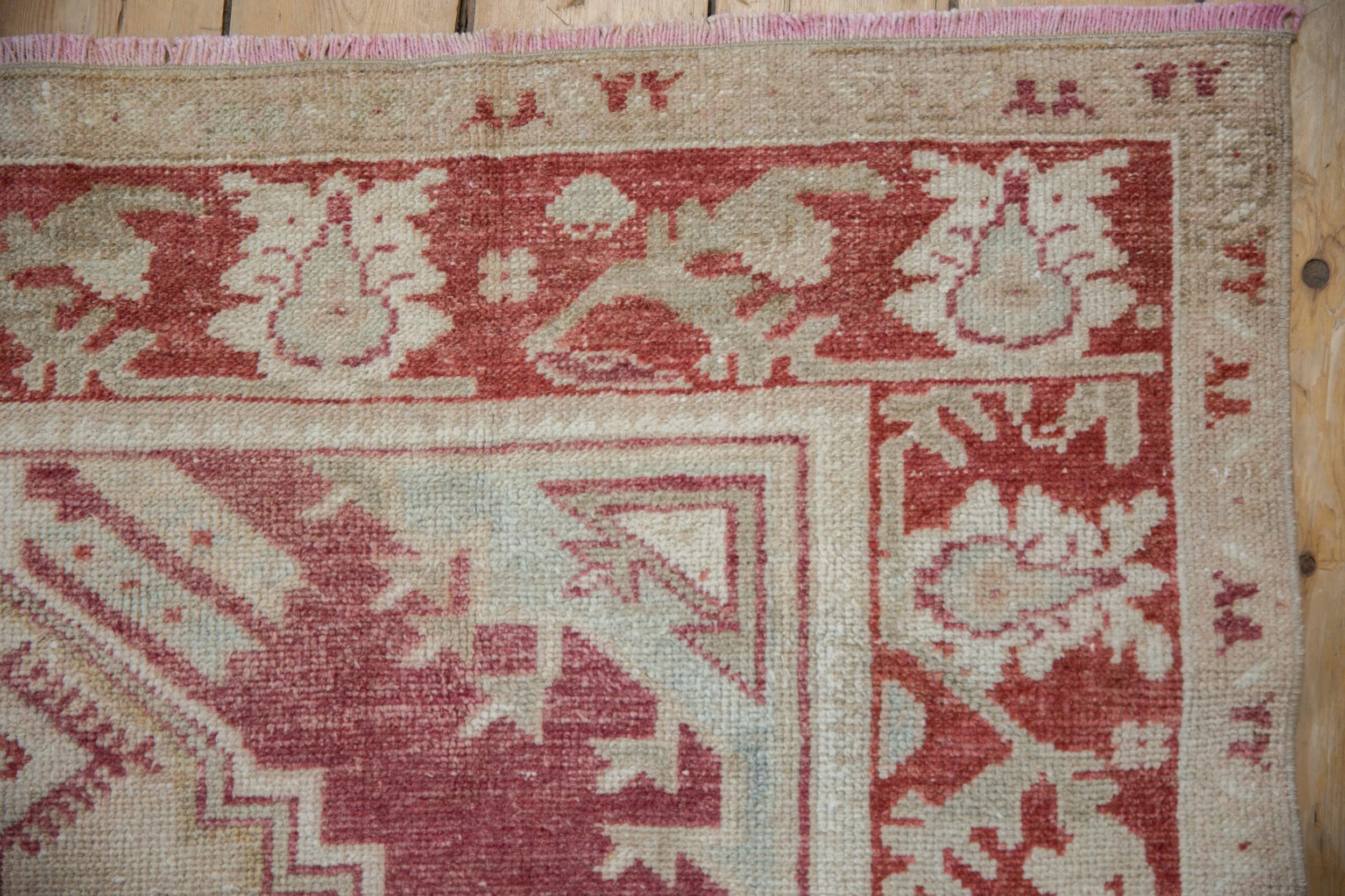 5x9 Vintage Distressed Oushak Carpet - Image 3