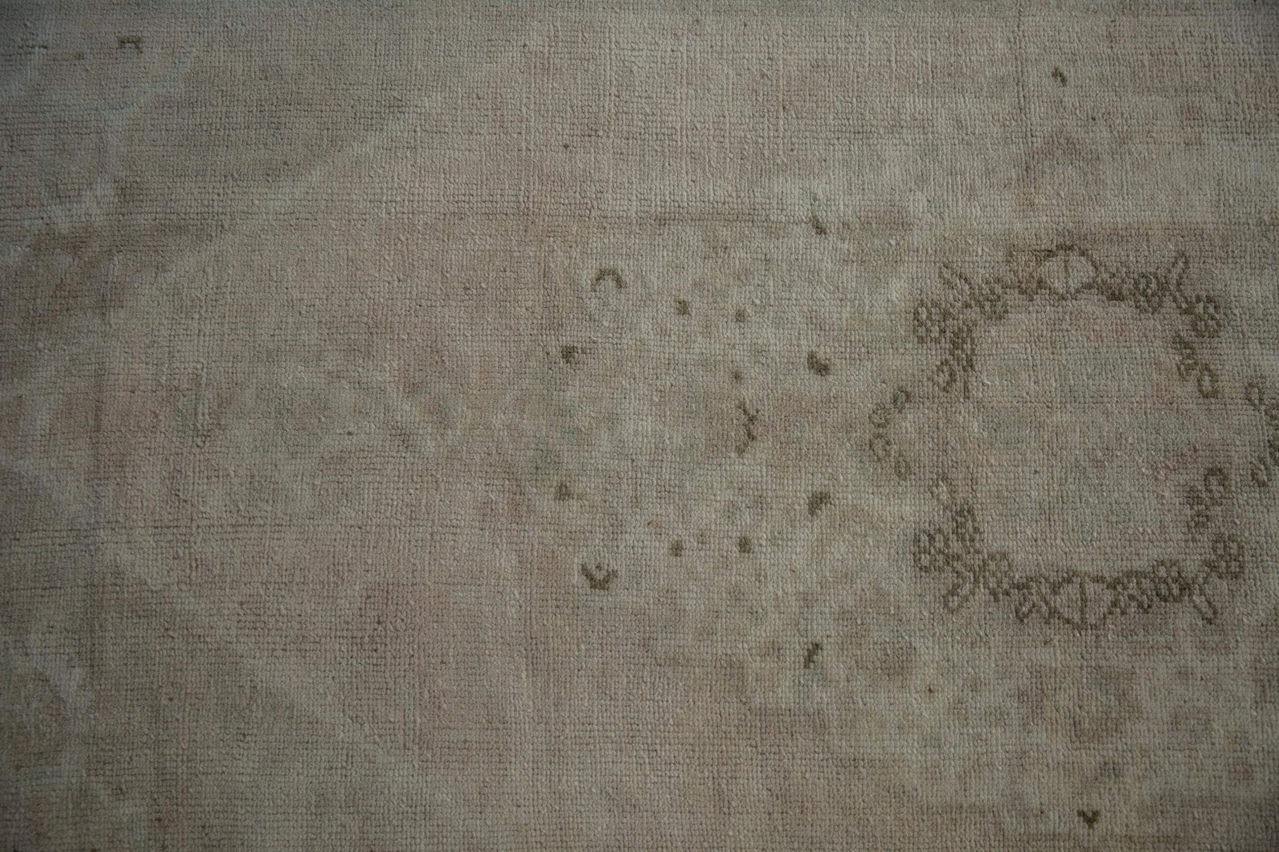 5x9 Vintage Distressed Oushak Carpet - Image 11