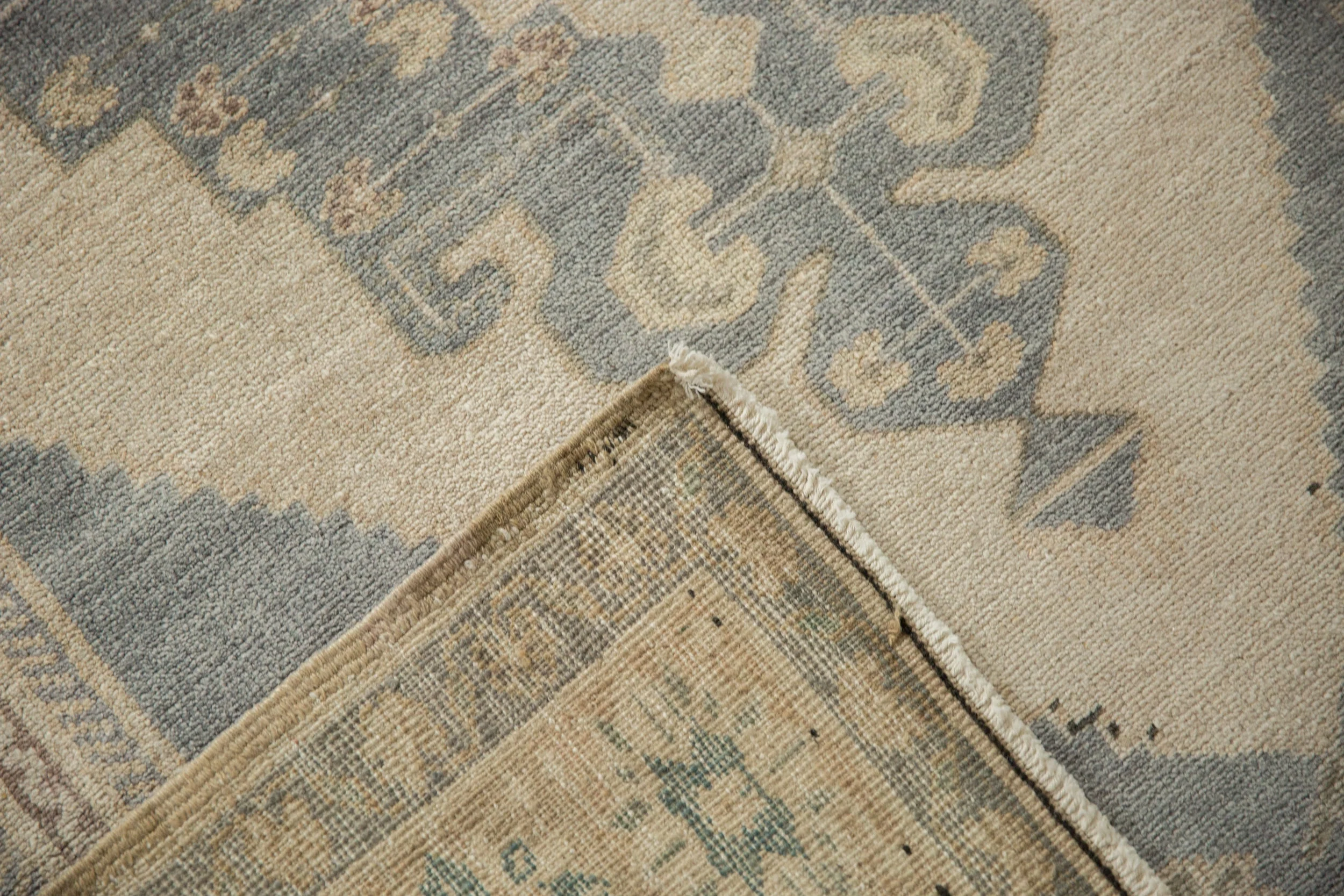 5x9 Vintage Distressed Oushak Carpet - Image 11