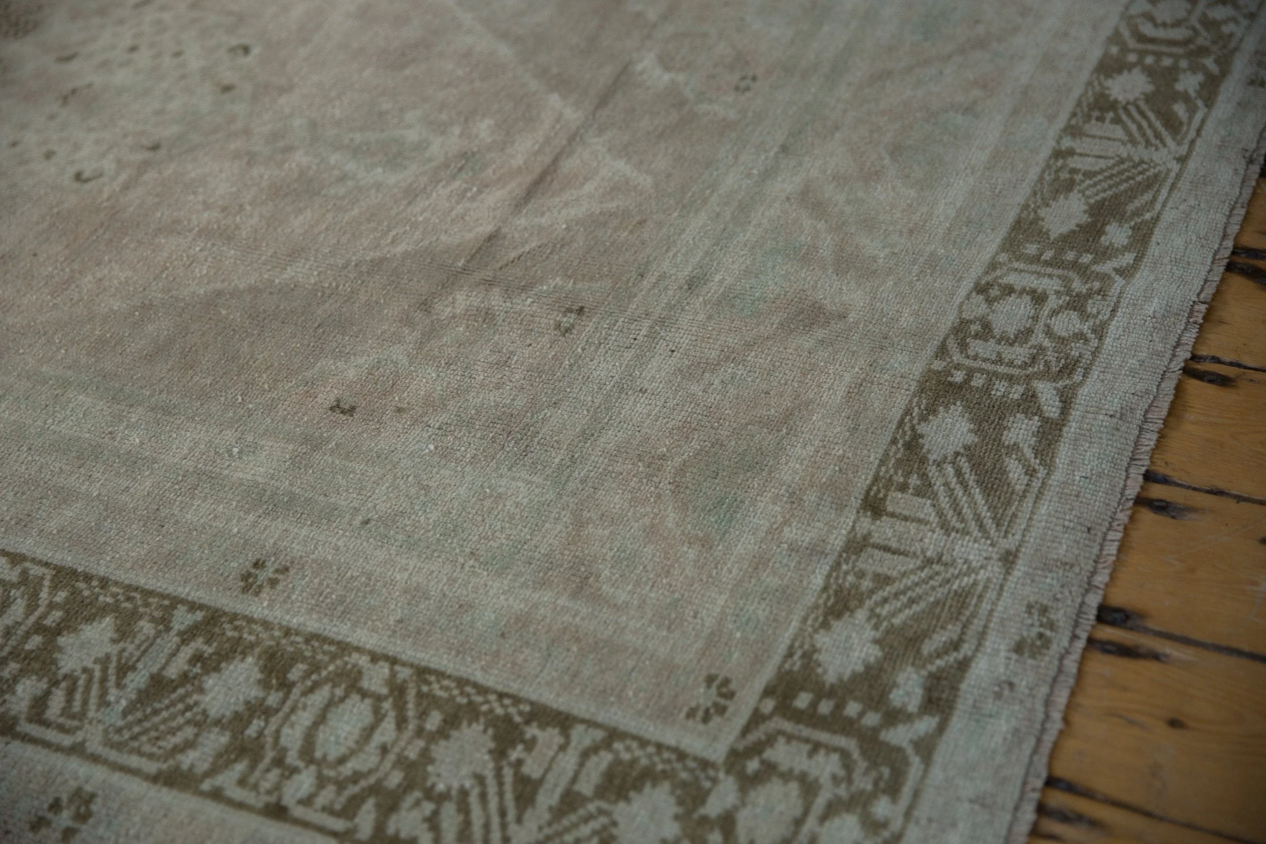 5x9 Vintage Distressed Oushak Carpet - Image 4