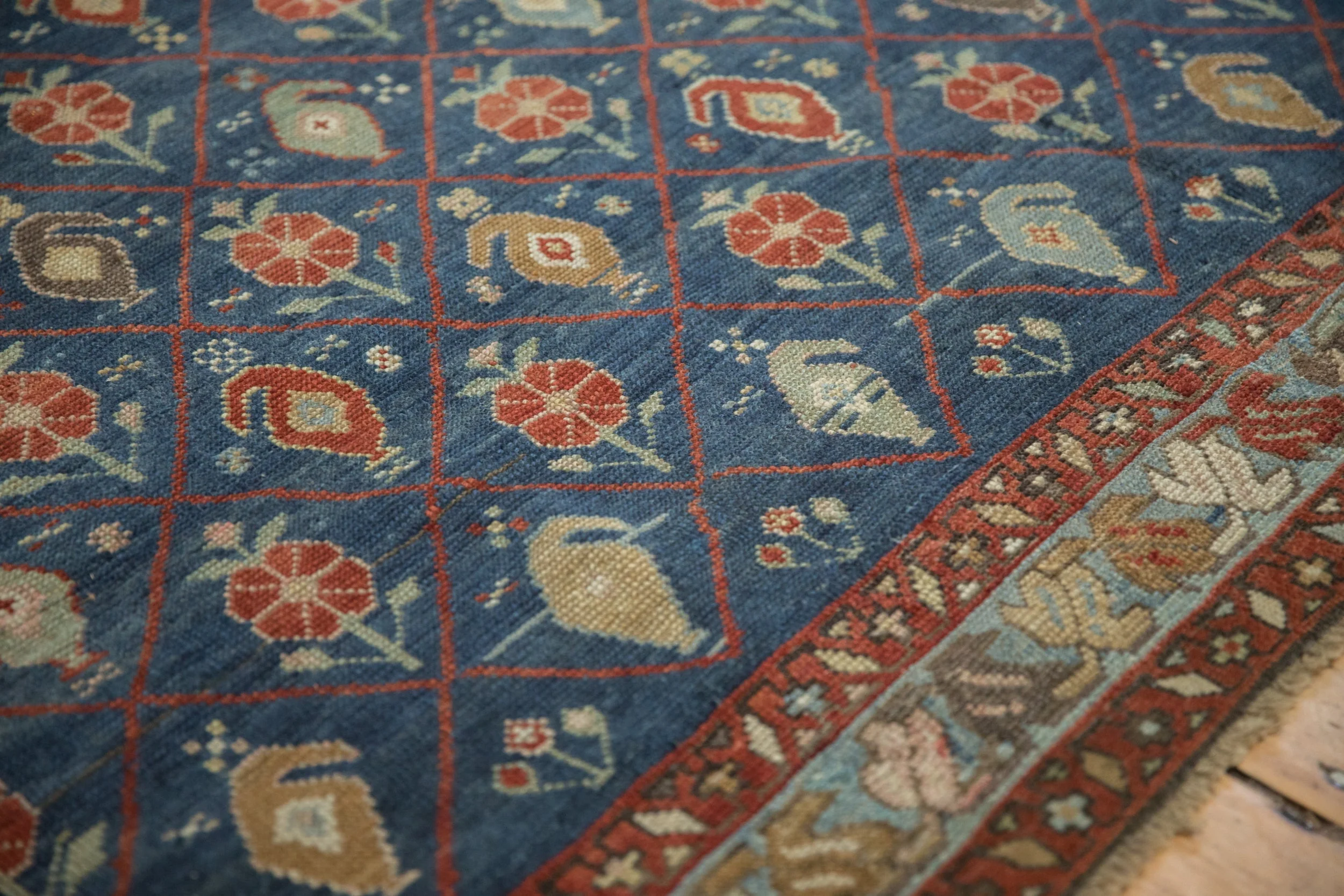 6.5x10.5 Antique Distressed Kurdish Carpet - Image 5