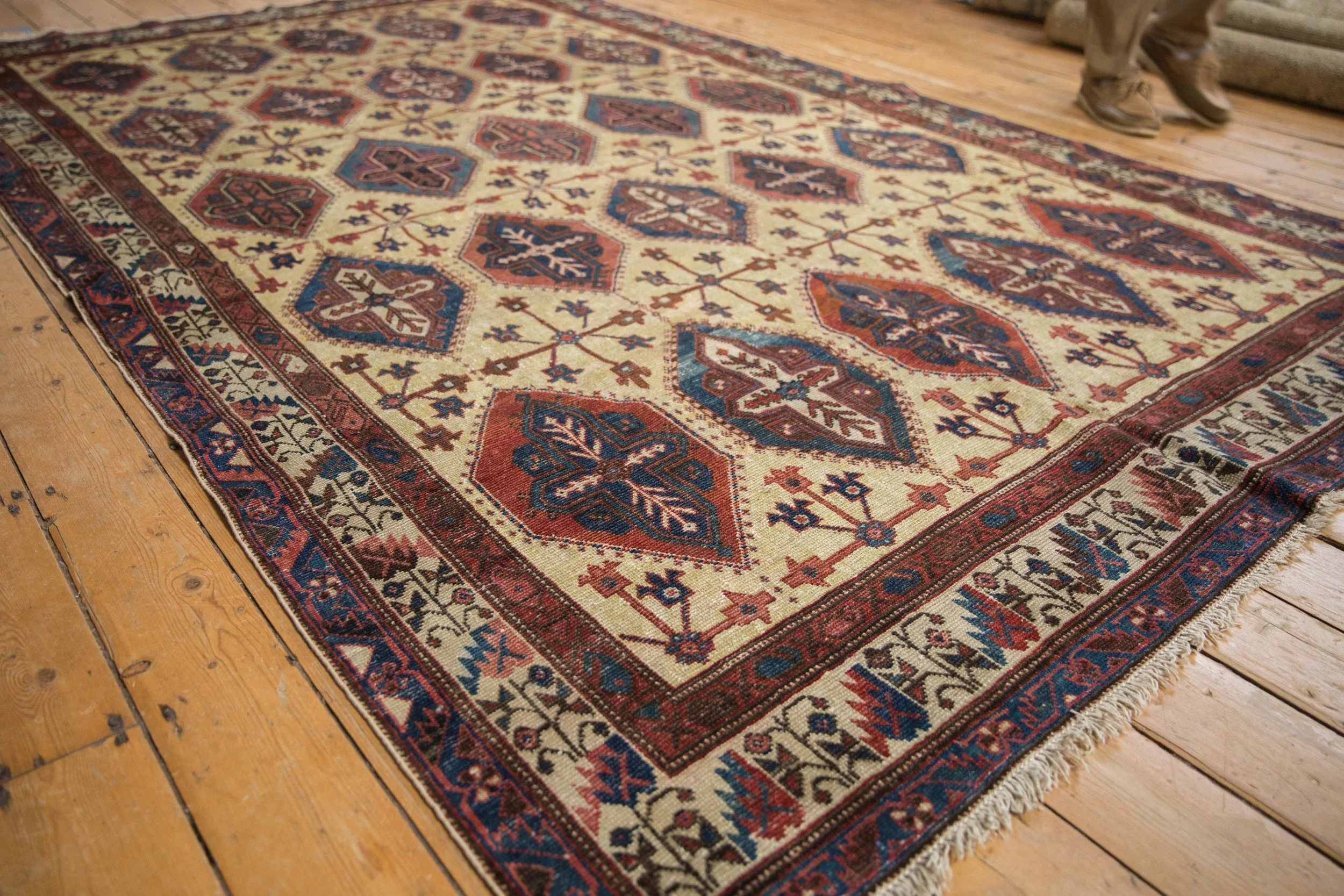 6.5x10.5 Vintage Northwest Persian Carpet - Image 4