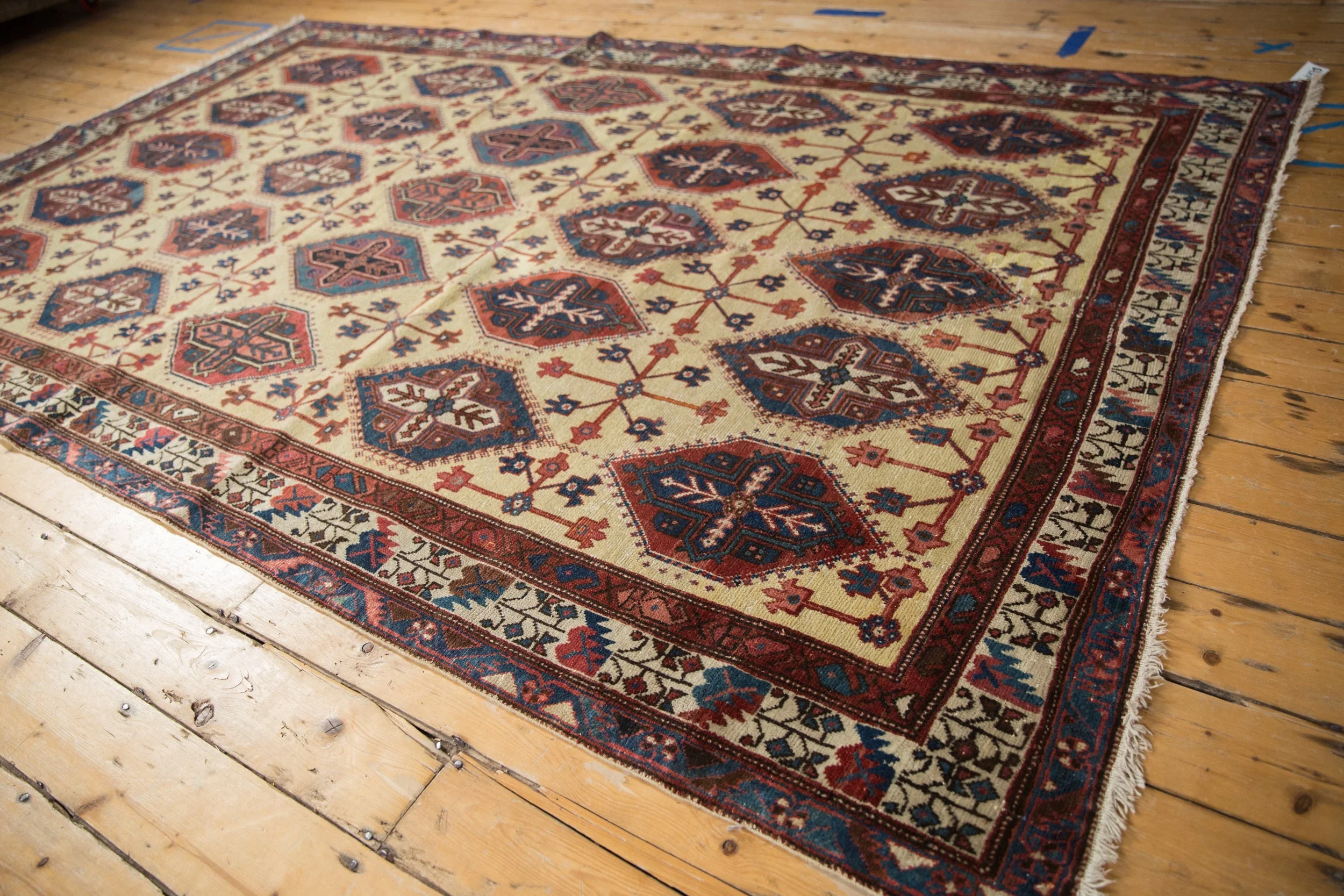 6.5x10.5 Vintage Northwest Persian Carpet - Image 8