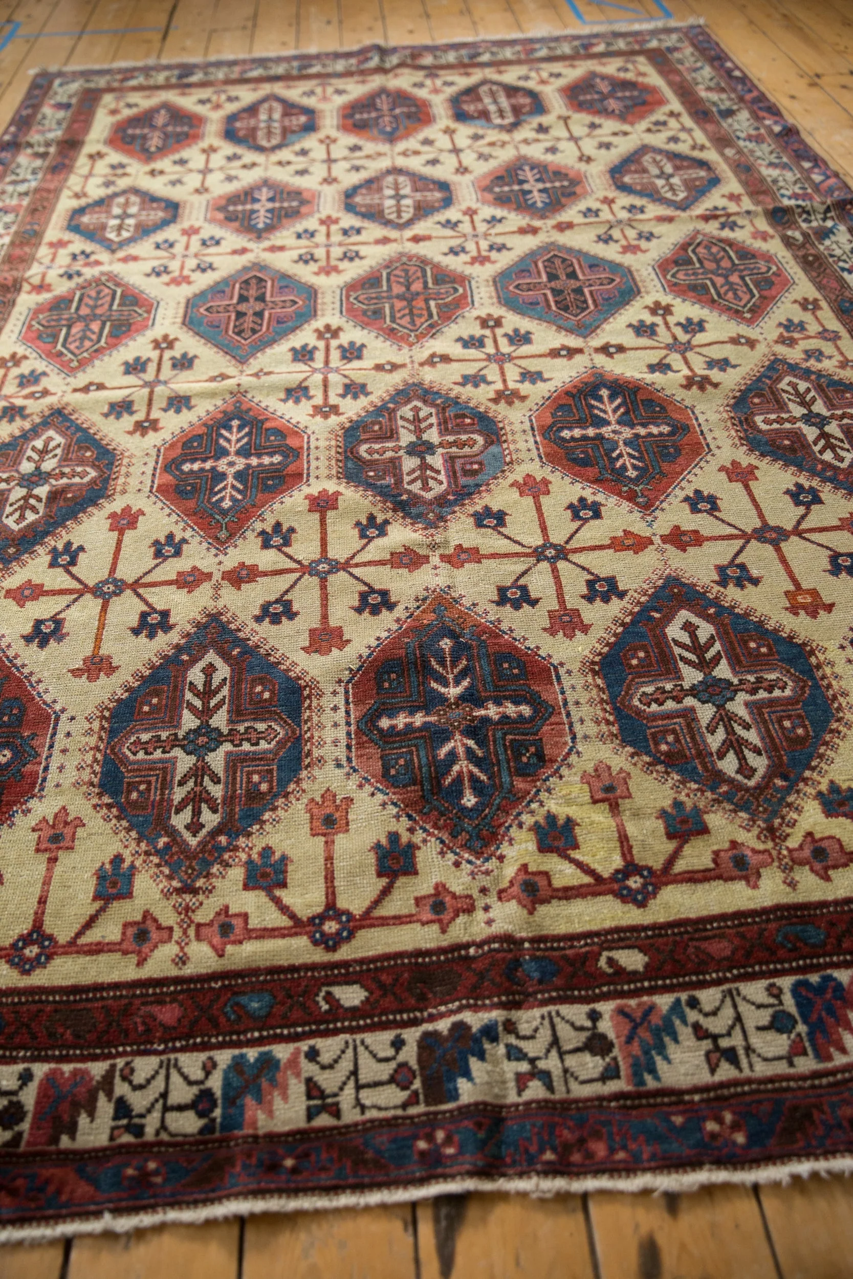 6.5x10.5 Vintage Northwest Persian Carpet - Image 9