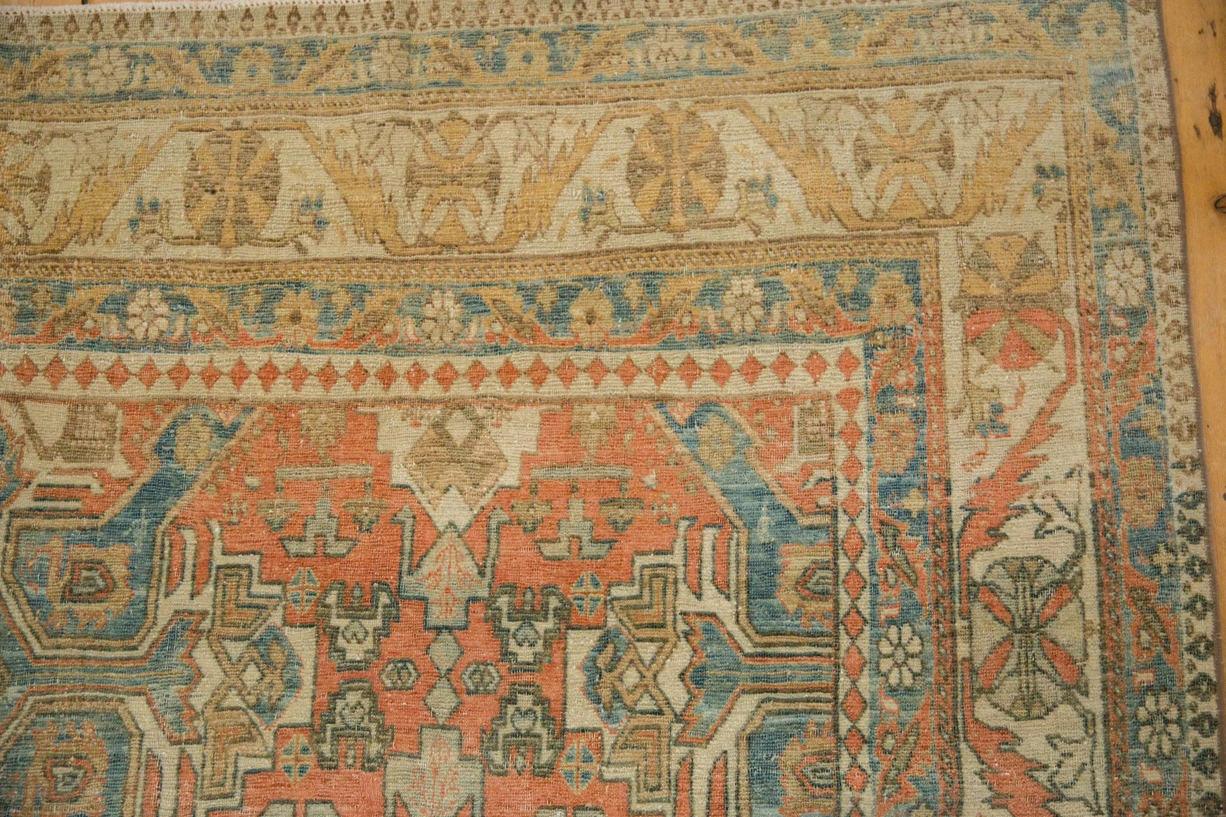6.5x10 Vintage Distressed Caucasian Carpet - Image 3