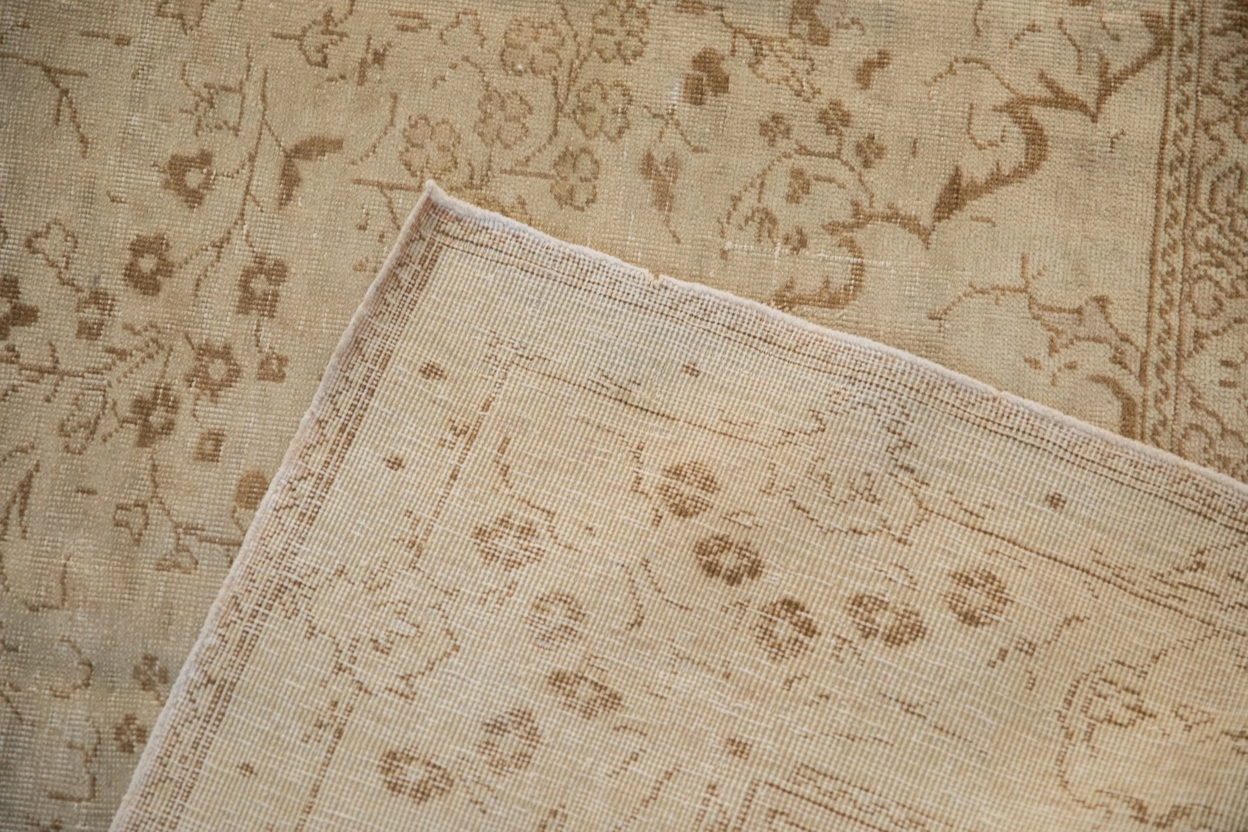 6.5x10 Vintage Distressed Kaisary Carpet - Image 9